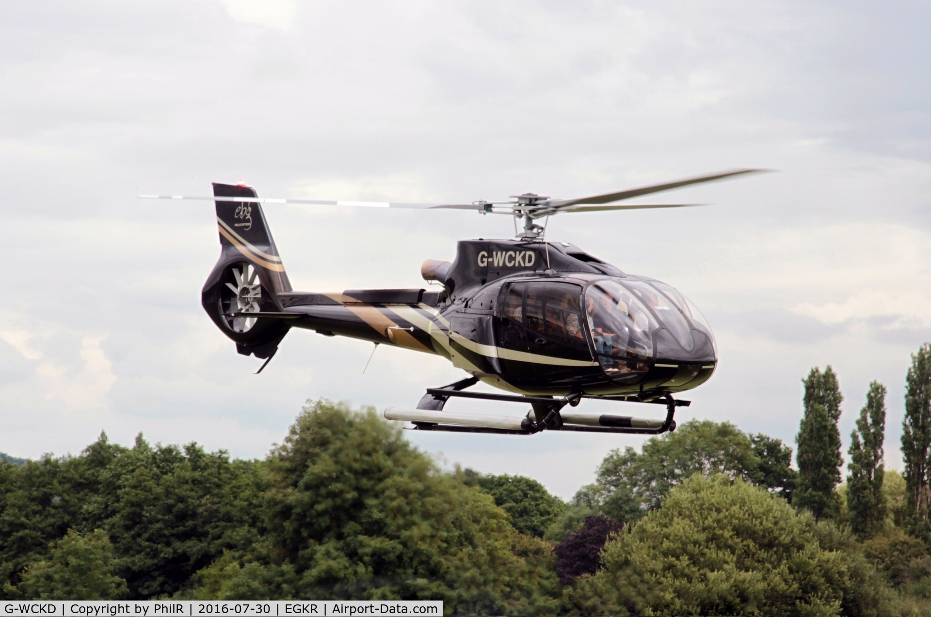 G-WCKD, 2009 Eurocopter EC-130B-4 (AS-350B-4) C/N 4746, G-WCKD 2009 Eurocopter EC130 B4  Redhill