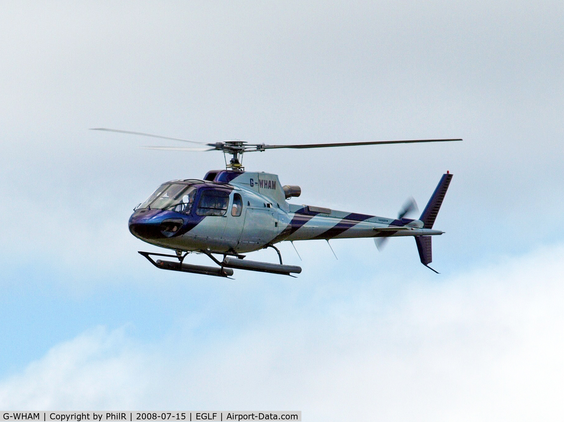 G-WHAM, 2001 Eurocopter AS-350B-3 Ecureuil Ecureuil C/N 3494, G-WHAM 2001 Aerospatiale AS350EB FAB