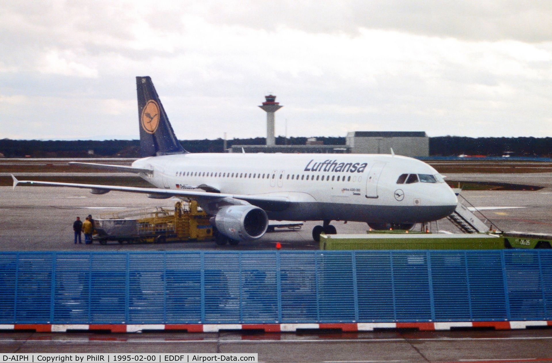 D-AIPH, 1989 Airbus A320-211 C/N 0086, D-AIPH 1989 A320-200 Lufthansa FRA