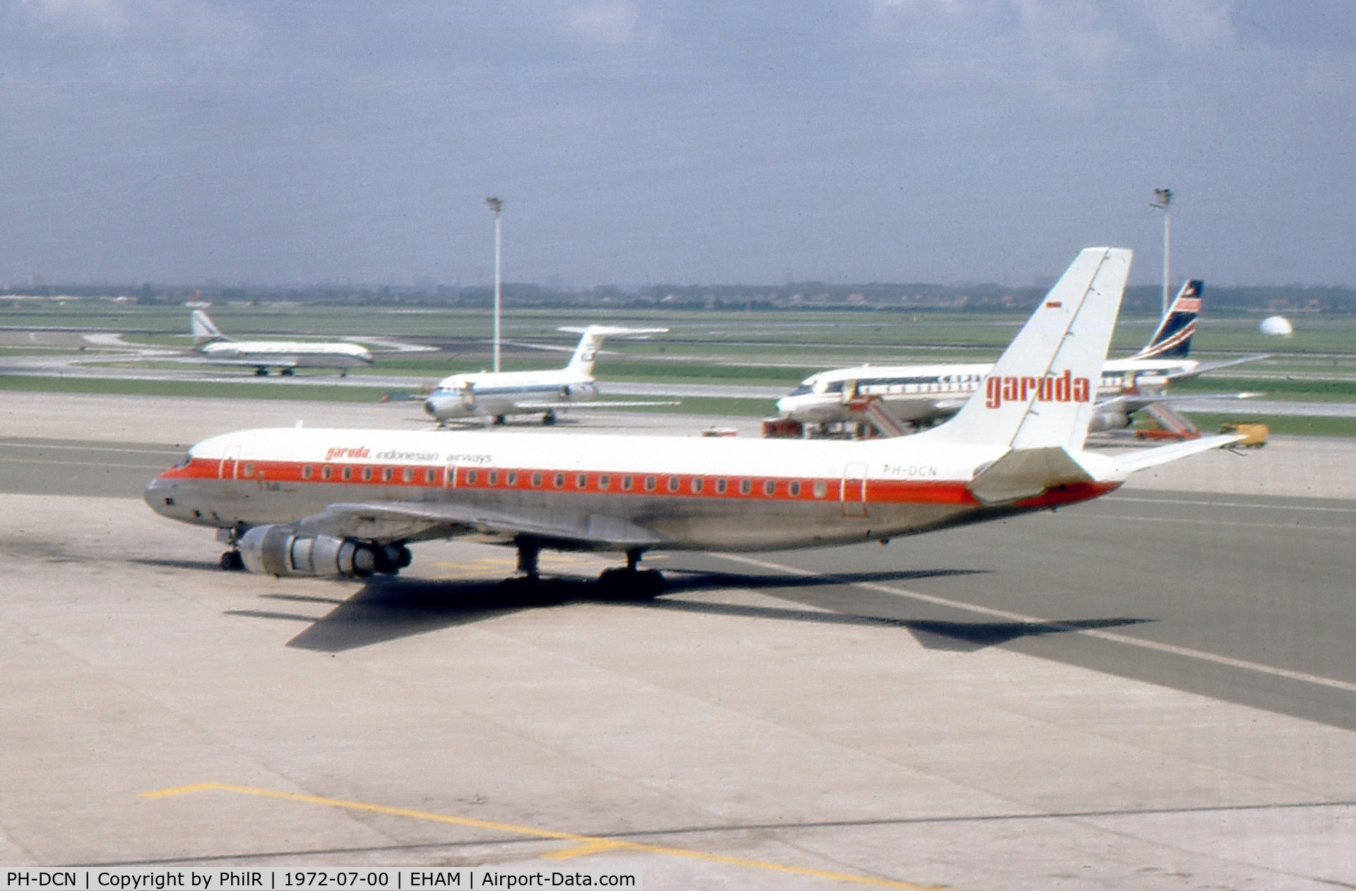 PH-DCN, 1961 Douglas DC-8-53 C/N 45629, PH-DCN 1961 DC8-53 Garuda AMS