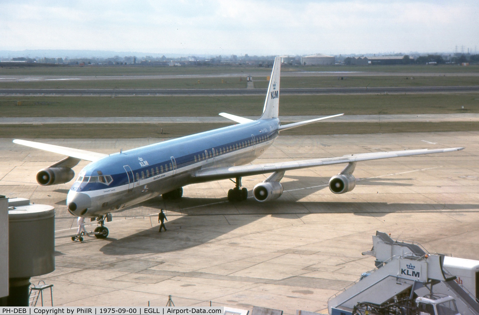 PH-DEB, 1967 Douglas DC-8-63 C/N 45901, PH-DEB 1967 DC-8-63 KLM LHR