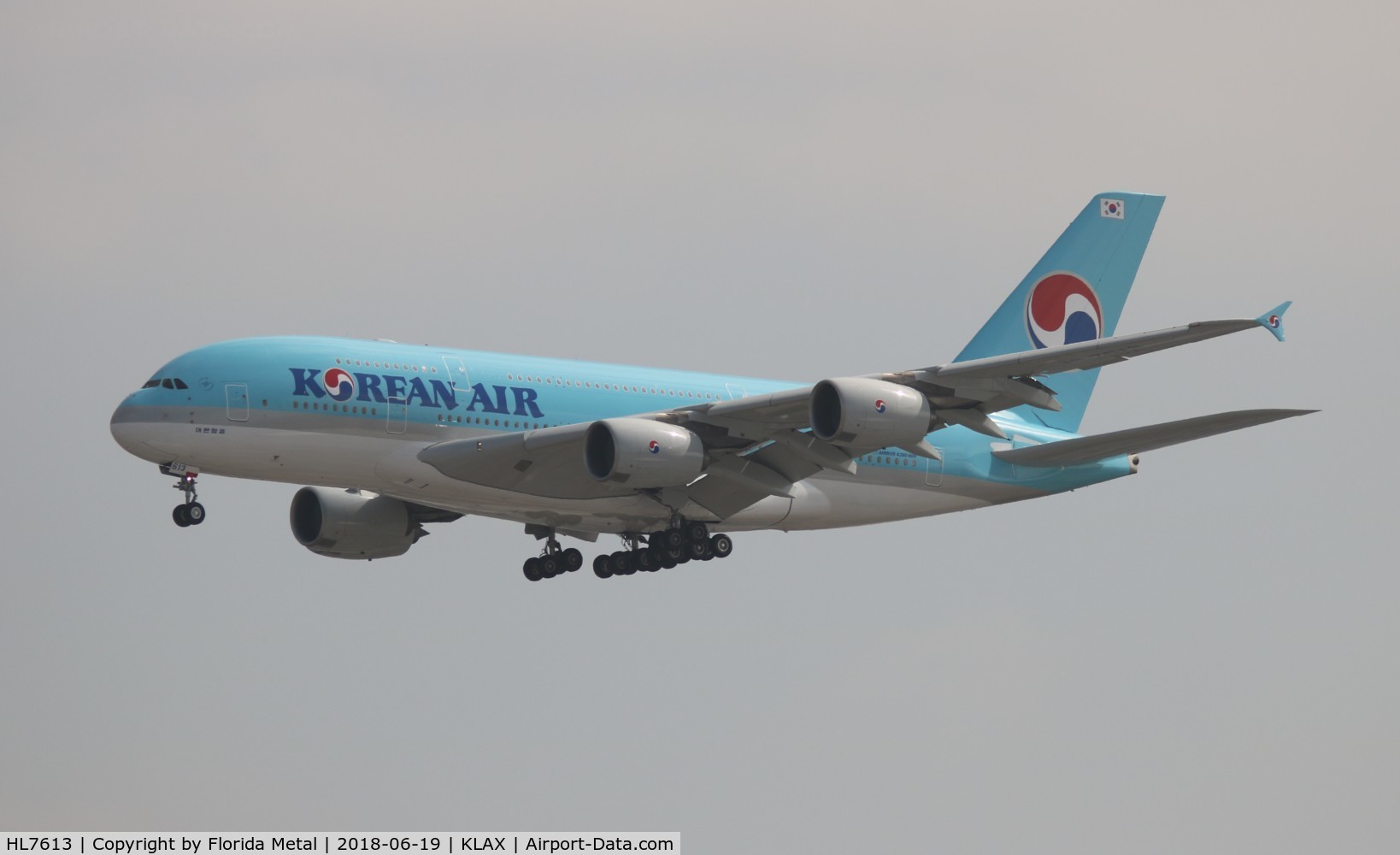 HL7613, 2010 Airbus A380-861 C/N 059, Korean A380 zx