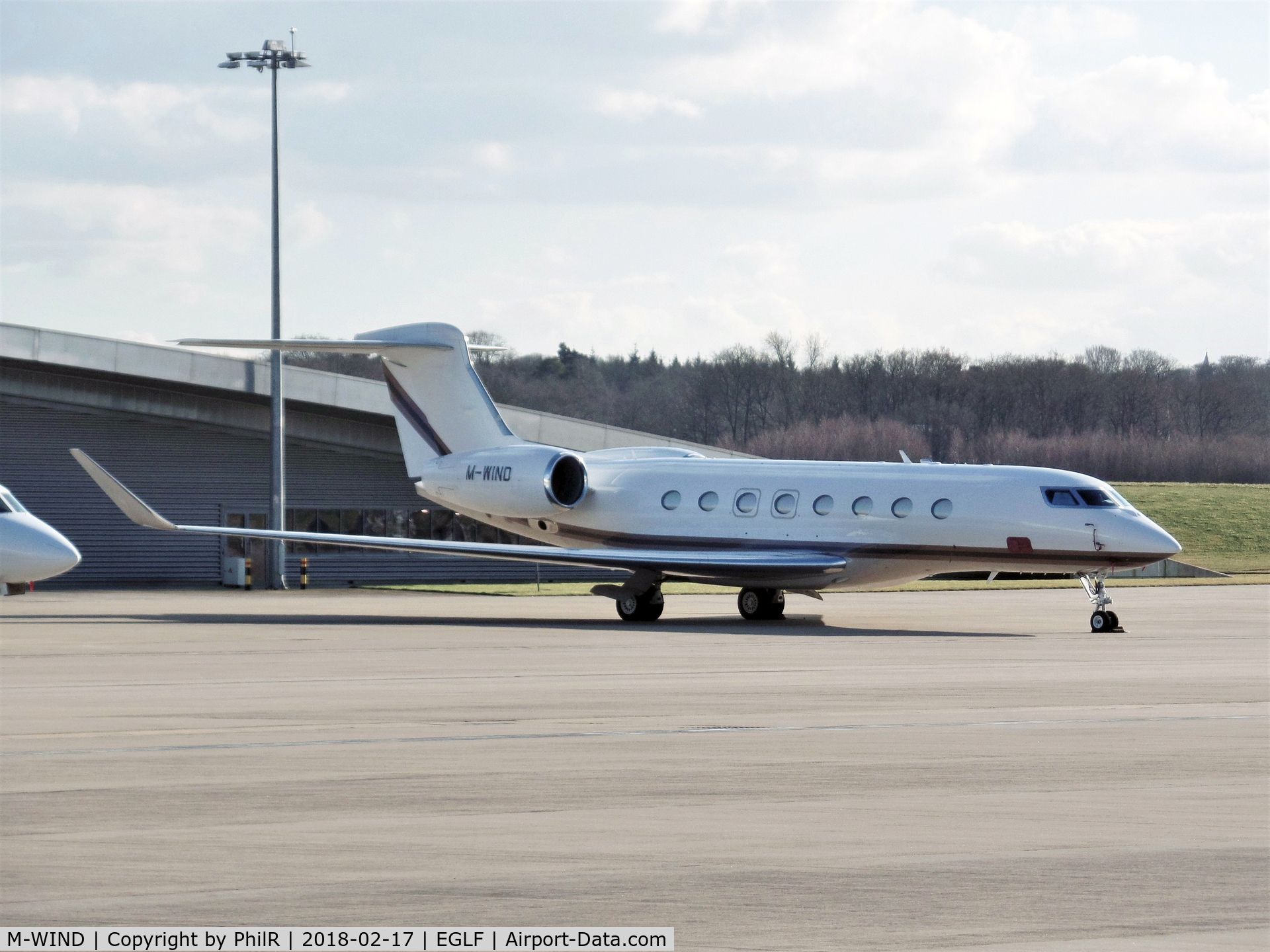 M-WIND, 2014 Gulfstream Aerospace G650 (G-VI) C/N 6080, M-WIND 2014 Gulfstream G650 Farnborough