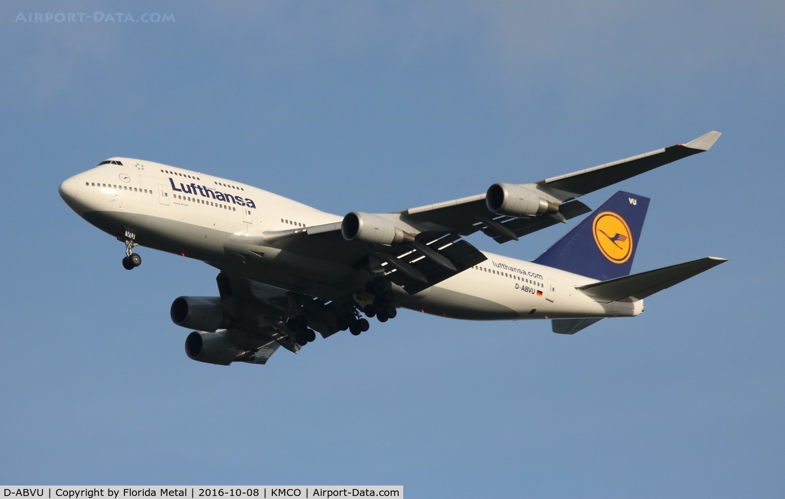 D-ABVU, 1998 Boeing 747-430 C/N 29492, Lufthansa 747-400 zx