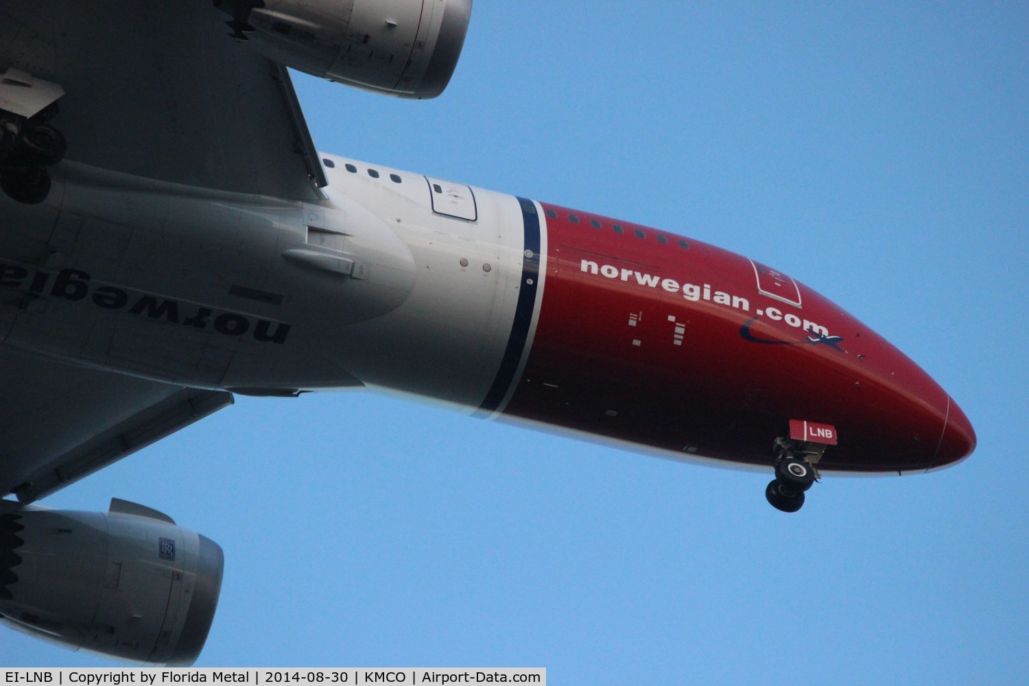 EI-LNB, 2013 Boeing 787-8 Dreamliner C/N 35305, Norwegian 788 zx