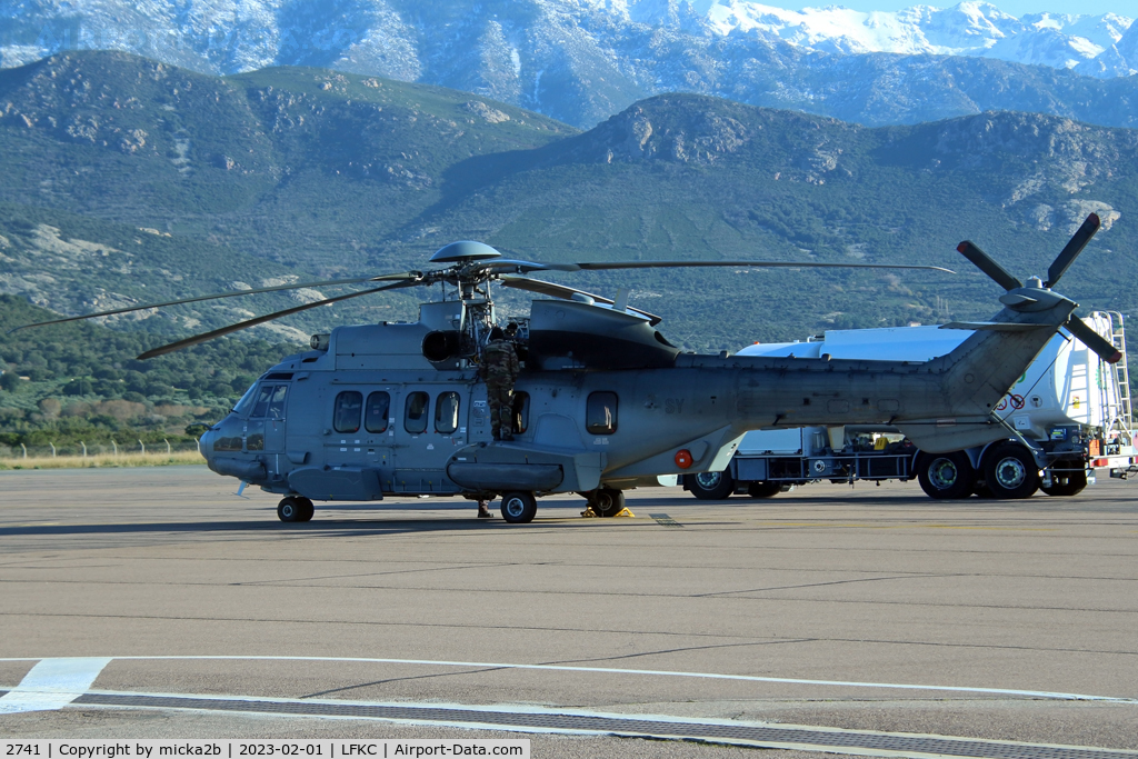 2741, Eurocopter EC-225LP Super Puma Mk2+ C/N 2741, Parked