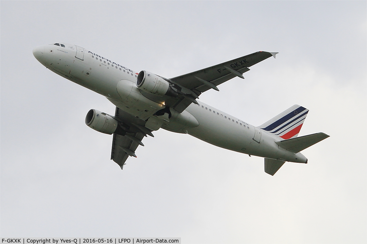 F-GKXK, 2003 Airbus A320-214 C/N 2140, Airbus A320-214, Take off rwy 24, Paris Orly airport (LFPO-ORY)