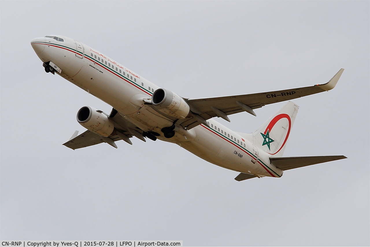 CN-RNP, 2000 Boeing 737-8B6 C/N 28983, Boeing 737-8B6, Take off rwy 24, Paris Orly airport (LFPO - ORY)