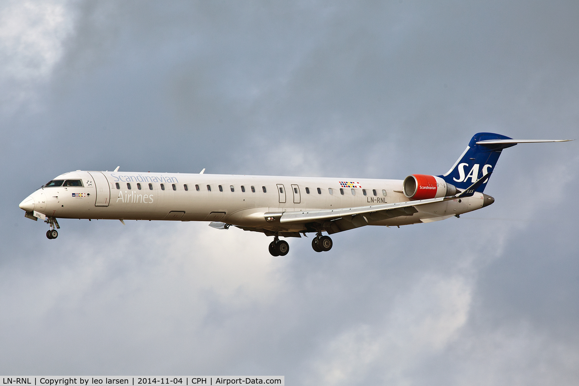 LN-RNL, 2010 Bombardier CRJ-900LR (CL-600-2D24) C/N 15250, Copenhagen4.11.2014