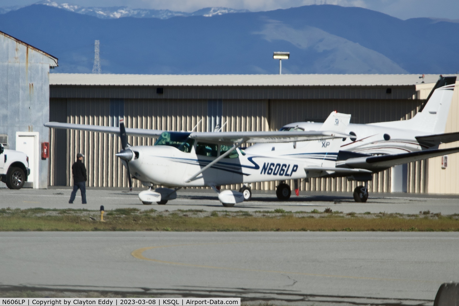 N606LP, 1976 Cessna R172K Hawk XP C/N R1722020, San Carlos Airport in California 2023.
