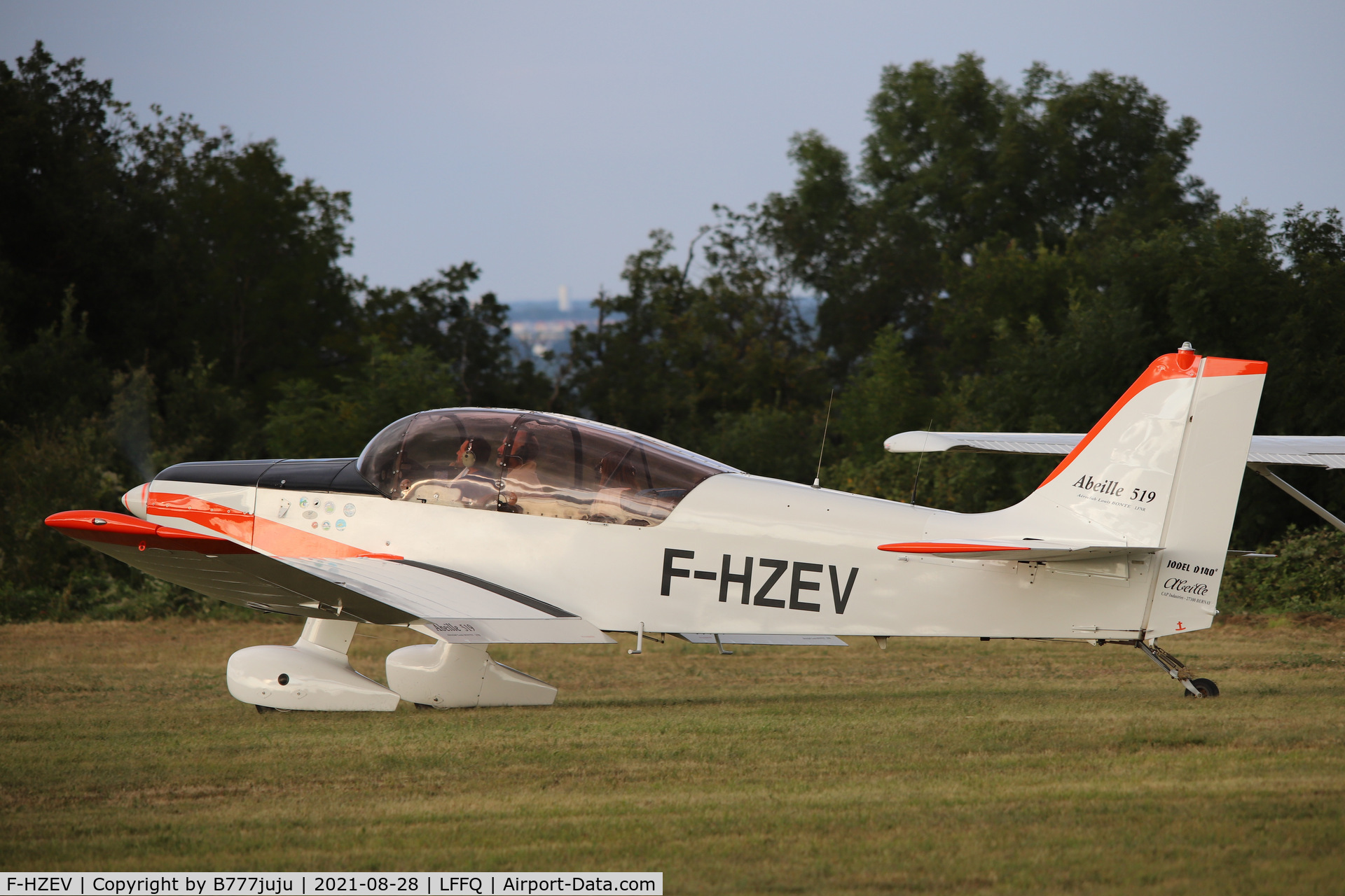 F-HZEV, Jodel D-140R Abeille C/N 519, during Ferté Alais 2021
