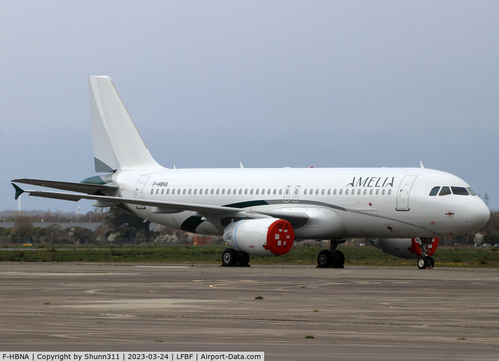 F-HBNA, 2010 Airbus A320-214 C/N 4335, Ex. Air France