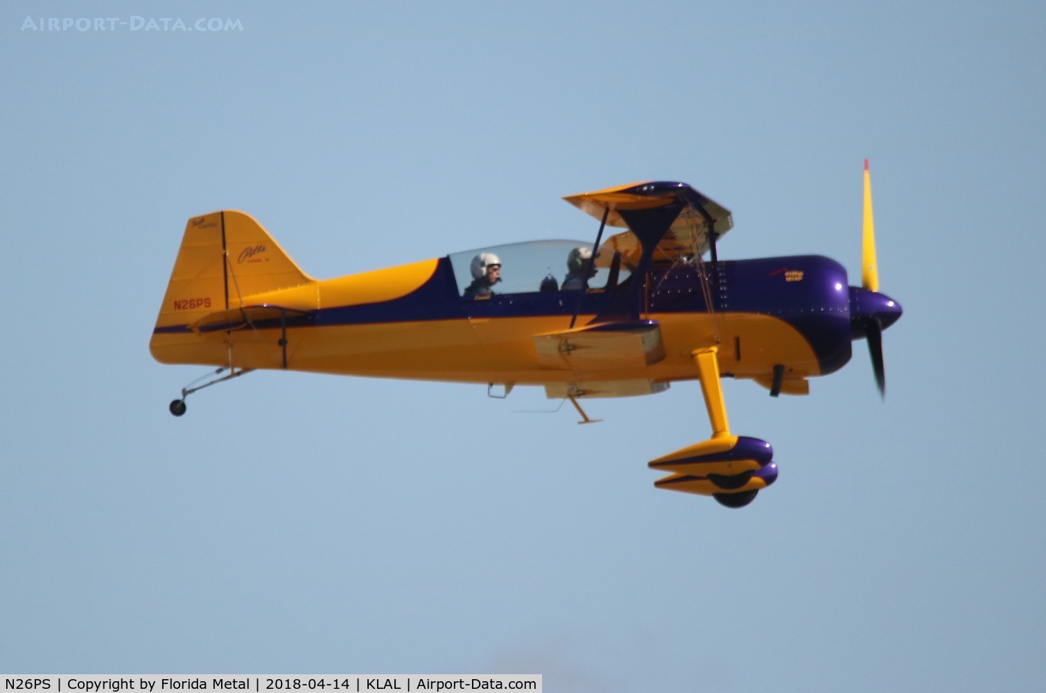 N26PS, Pitts Model 12 C/N 298, Pitts 12 zx