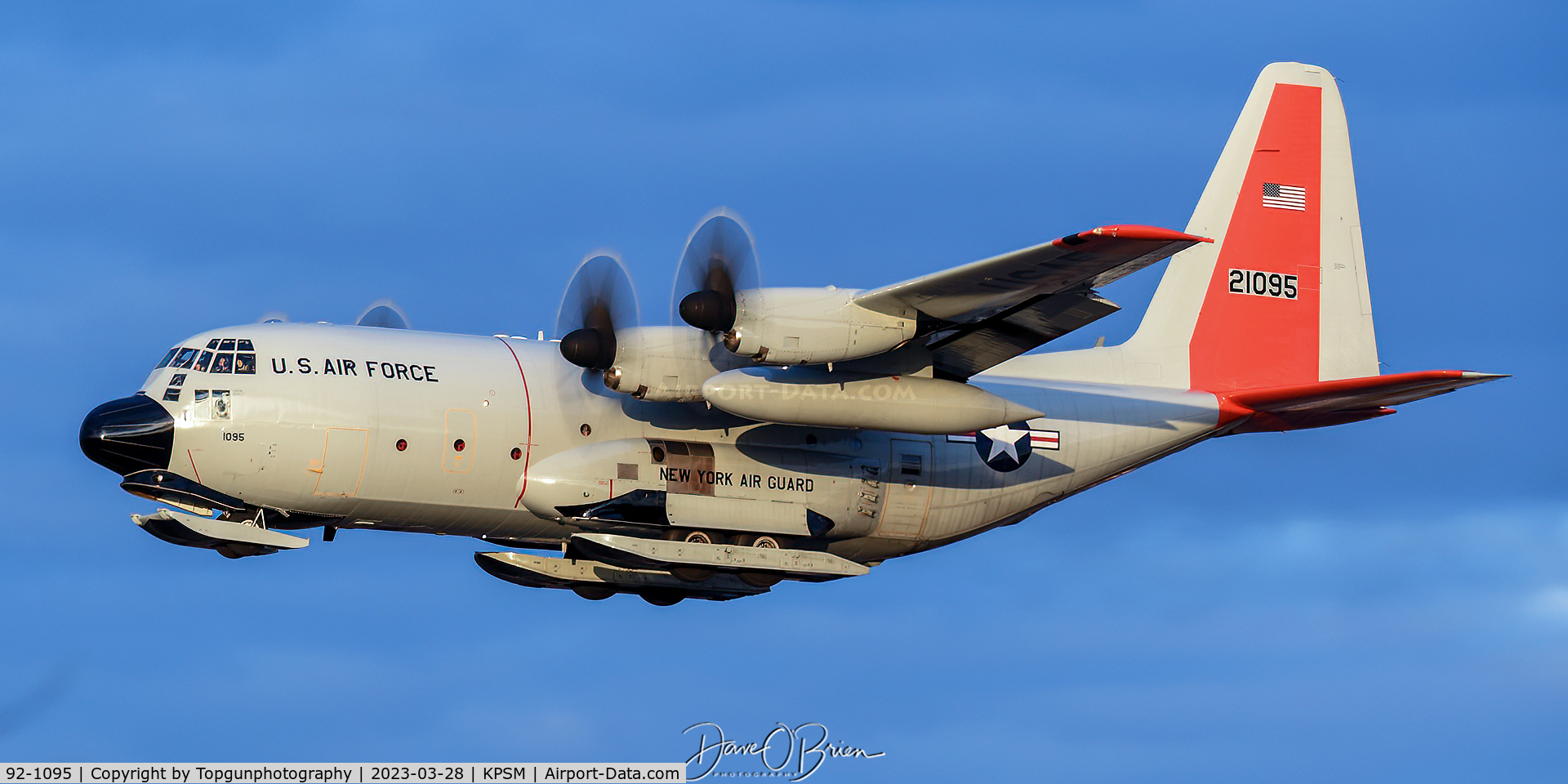 92-1095, 1992 Lockheed LC-130H Hercules C/N 382-5405, 139th AS