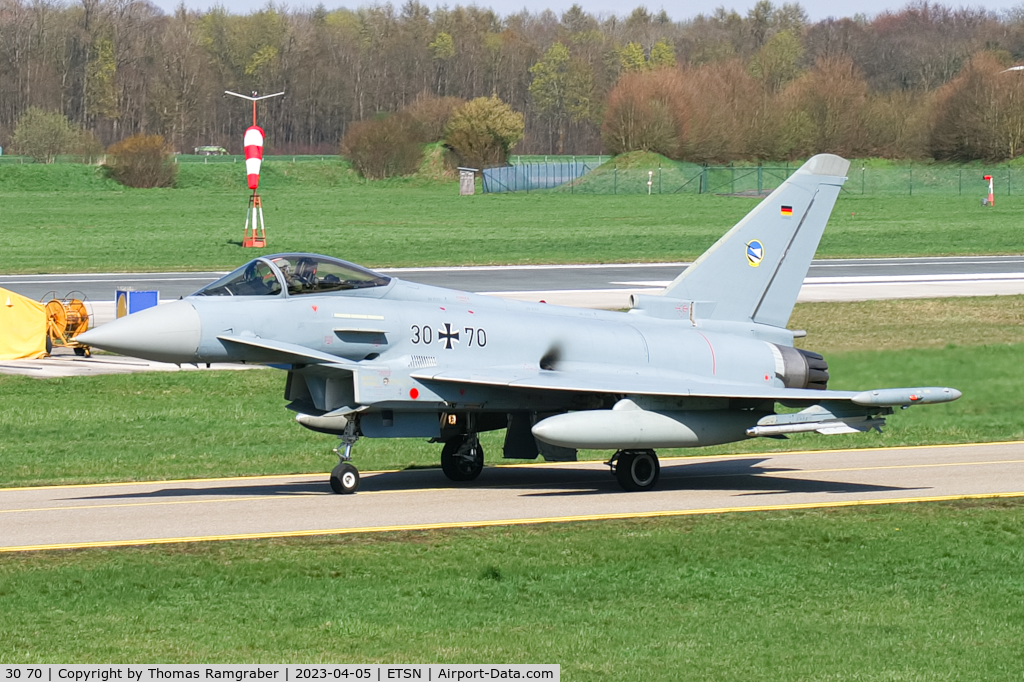 30 70, Eurofighter EF-2000 Typhoon S C/N GS052, Germany - Air Force Eurofighter Typhoon S