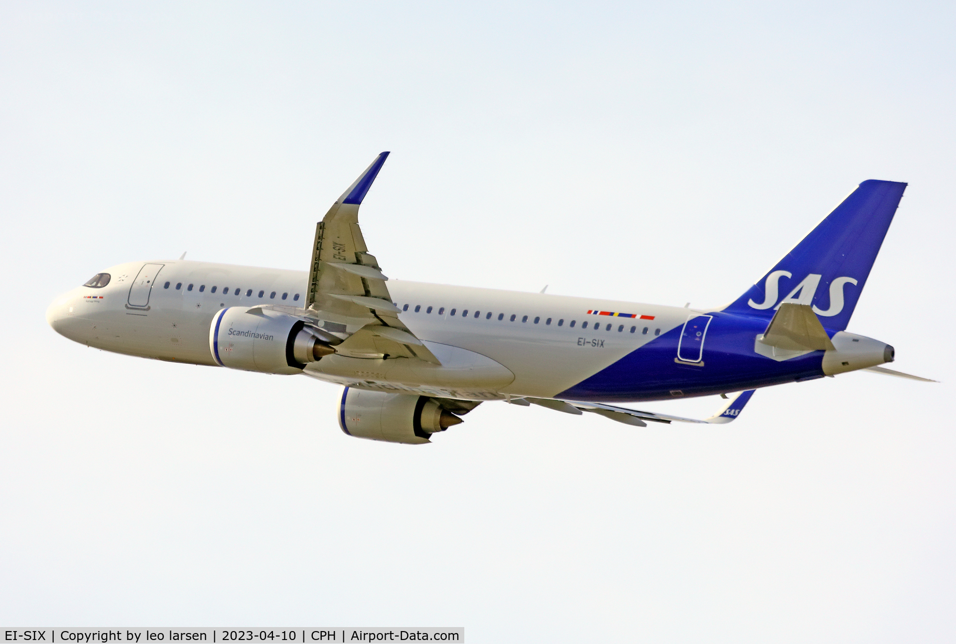 EI-SIX, 2023 Airbus A320-251N C/N 11168, Copenhagen 10.4.2023