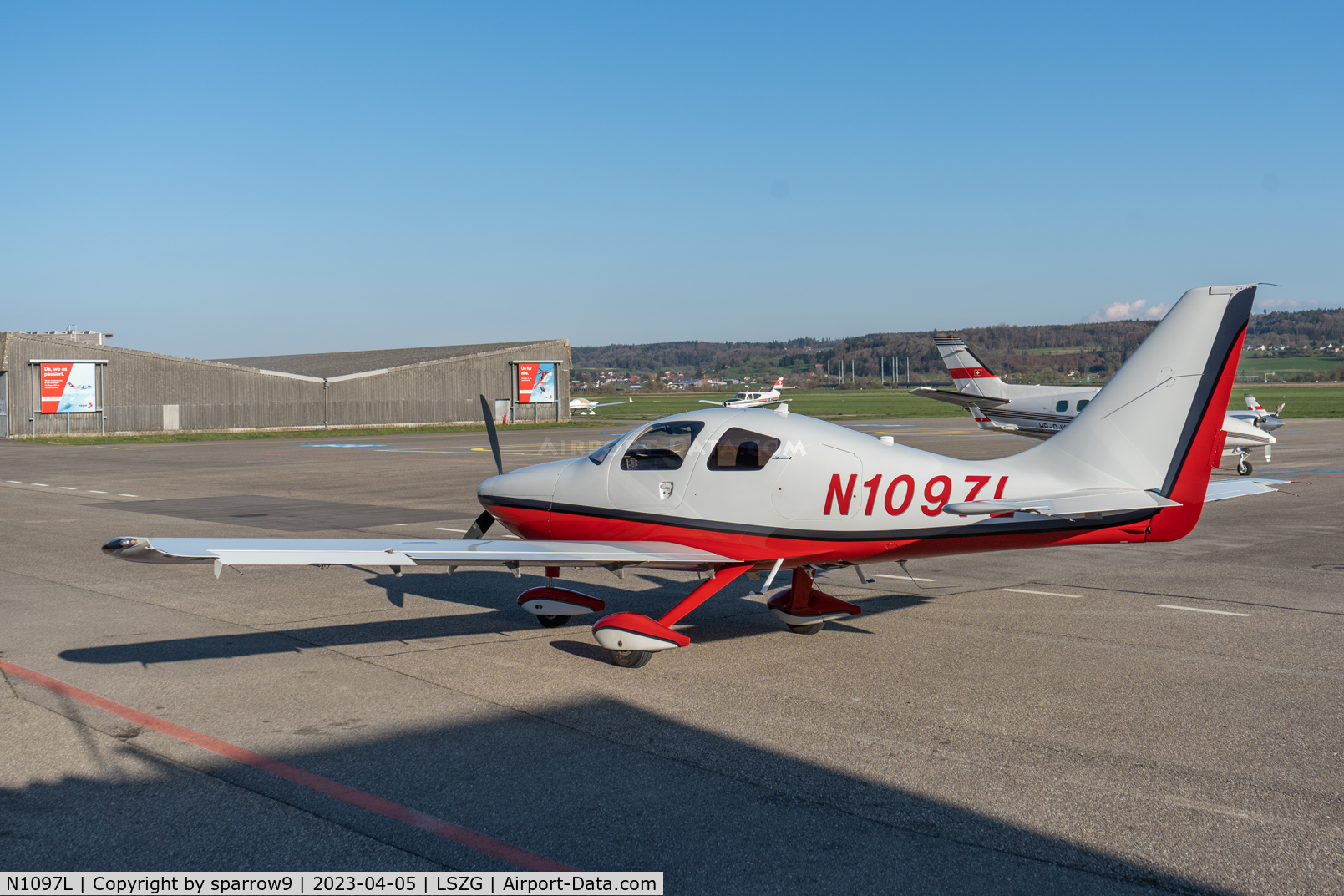 N1097L, 2008 Cessna LC42-550FG C/N 421006, At Grenchen