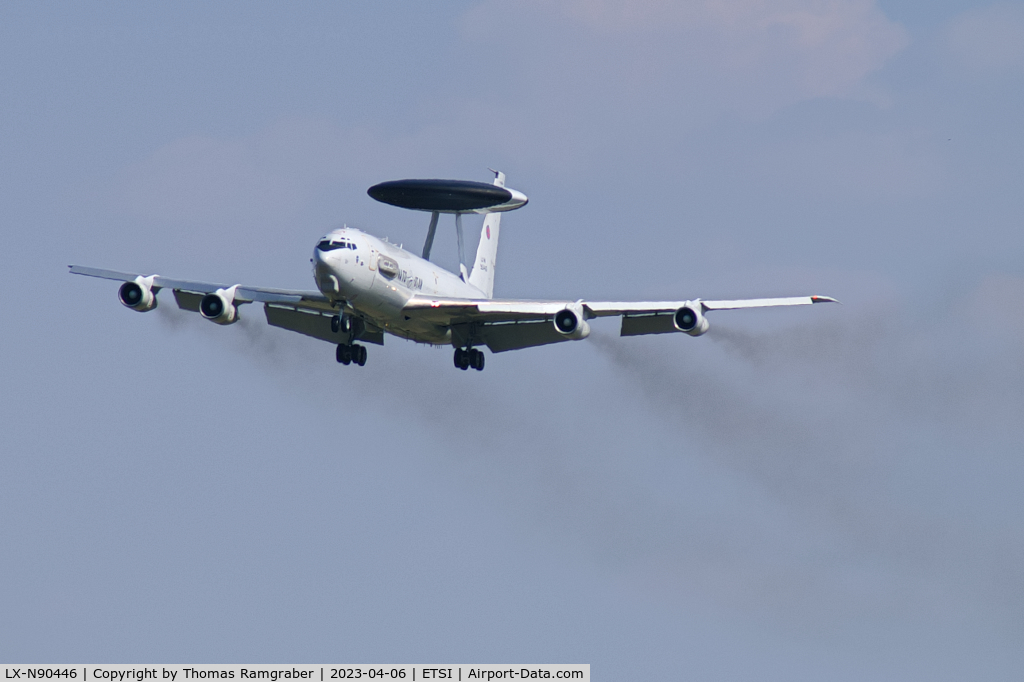 LX-N90446, 1982 Boeing E-3A Sentry C/N 22841, NATO - Airborne Early Warning Force Boeing E-3A Sentry