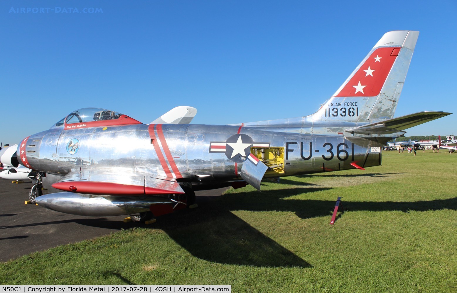 N50CJ, Canadair CL-13B Sabre 6 C/N 1490, F-86 zx