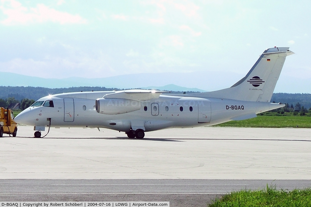 D-BGAQ, 1999 Fairchild Dornier 328-300 328JET C/N 3130, D-BGAQ @ LOWG 2004