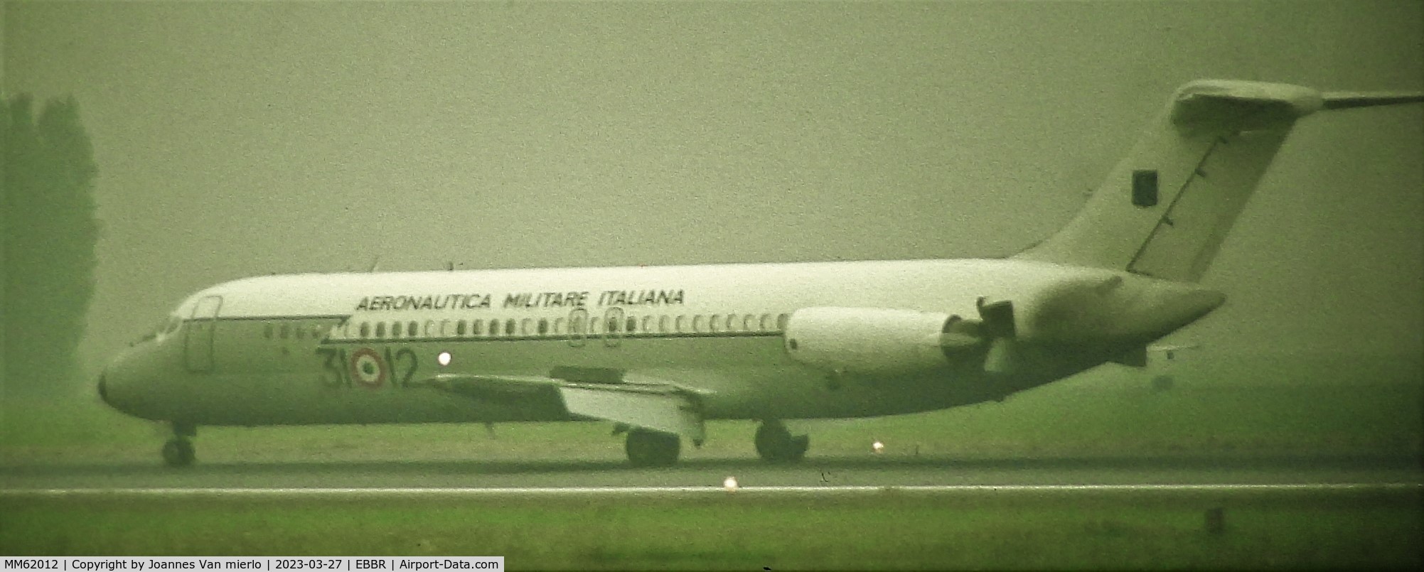 MM62012, 1974 Douglas DC-9-32 C/N 47595/709, Slide scan