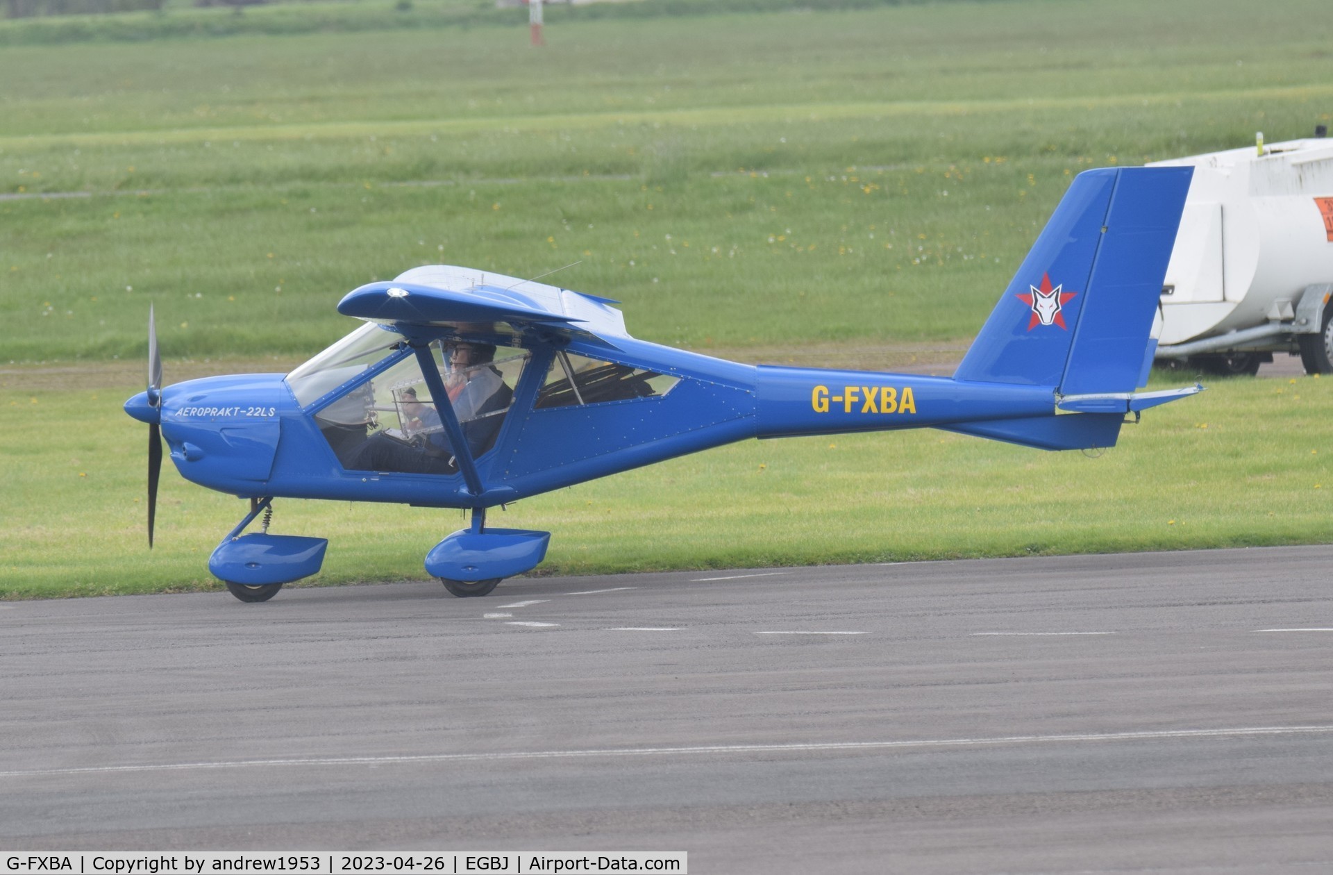 G-FXBA, 2018 Aeroprakt A22-LS Foxbat C/N LAA 317B-15534, G-FXBA at Gloucestershire Airport.