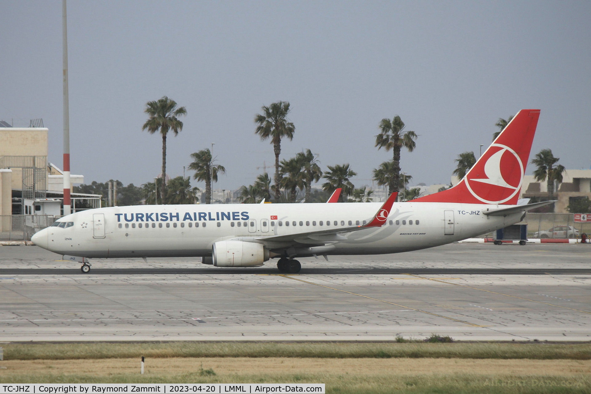 TC-JHZ, 2014 Boeing 737-8F2 C/N 42004, B737-800 TC-JHZ Turkish Airlines