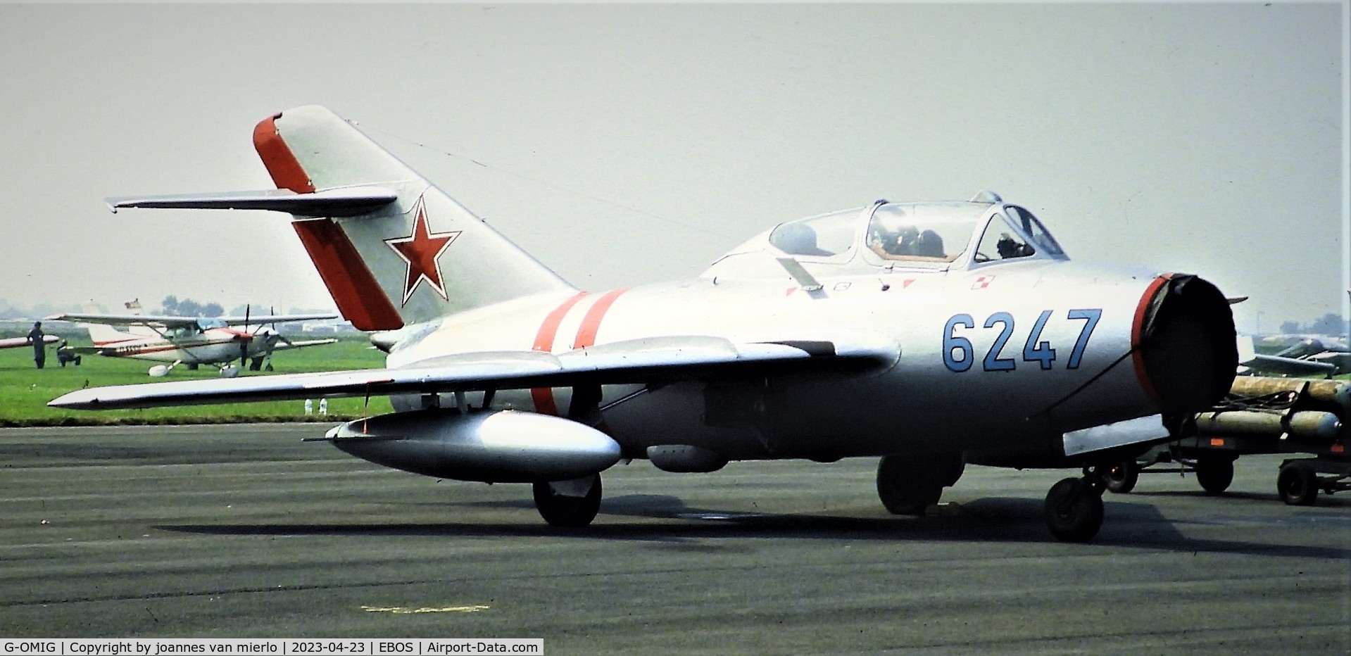 G-OMIG, 1956 PZL-Mielec SBLim-2 (MiG-15UTI) C/N 622047, Scan slide