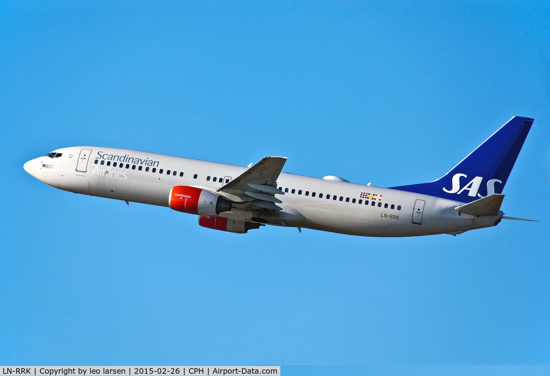 LN-RRK, 2002 Boeing 737-883 C/N 32278, Copenhagen 26.2.2015