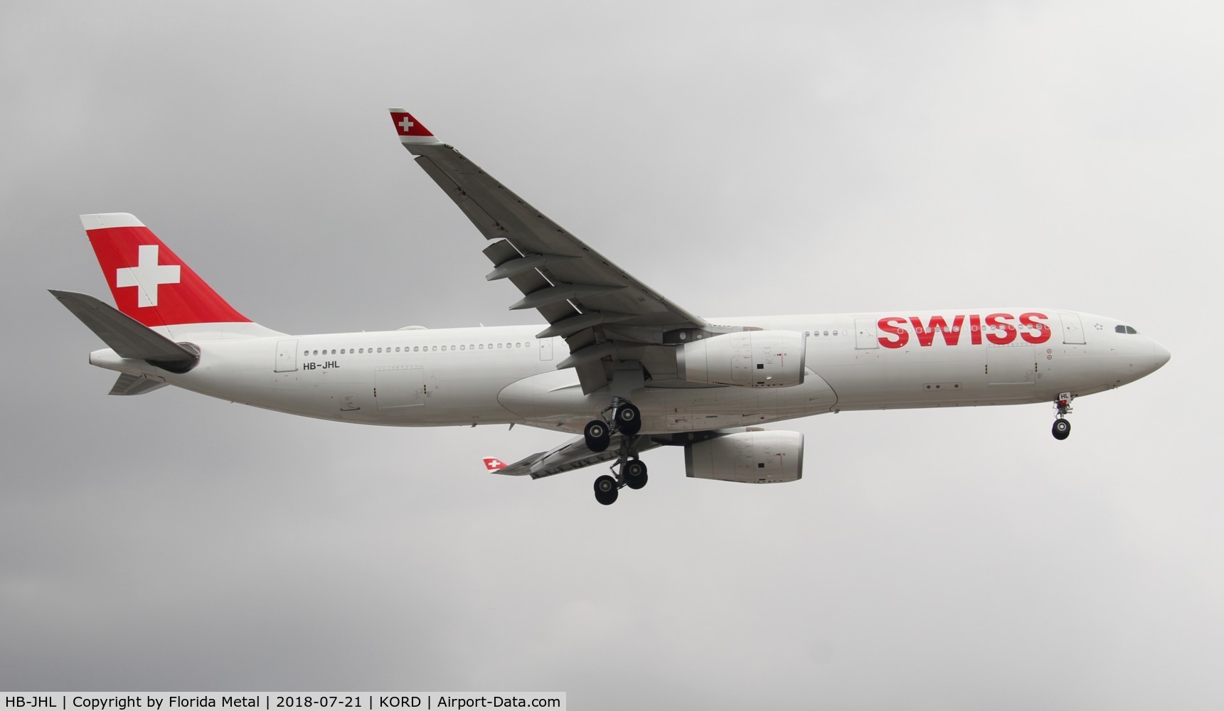 HB-JHL, 2011 Airbus A330-343X C/N 1290, Swiss A333 zx