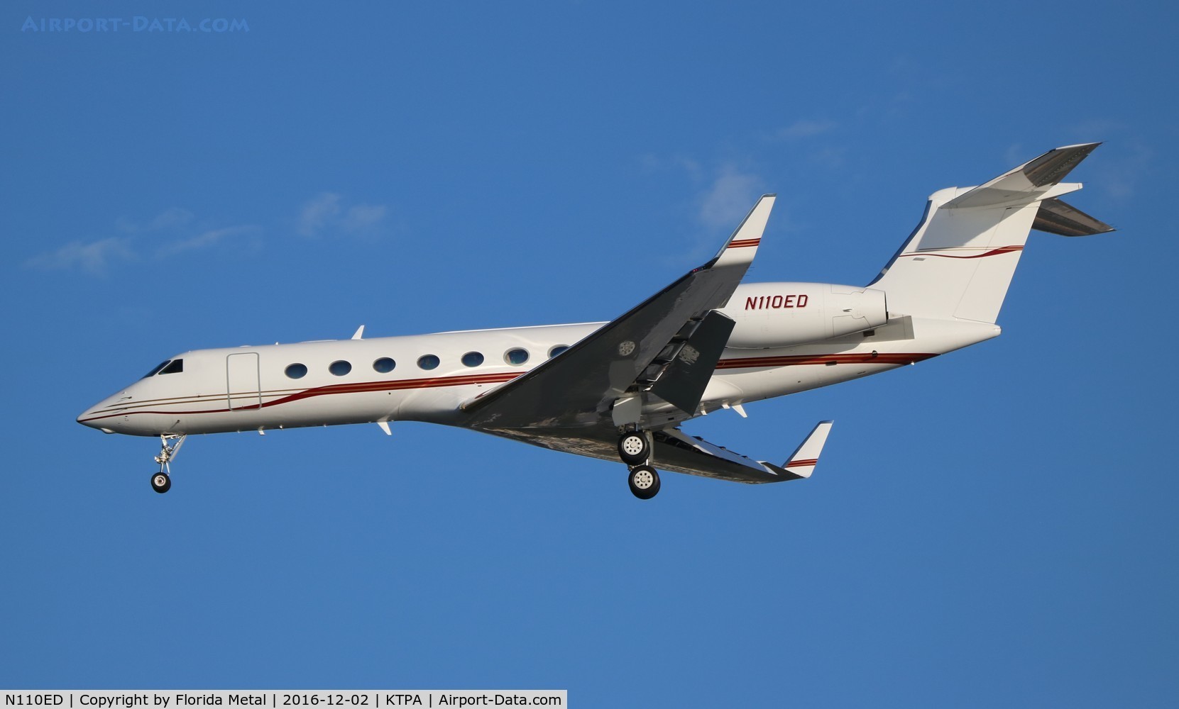 N110ED, 2006 Gulfstream Aerospace GV-SP (G500) C/N 5136, G550 zx