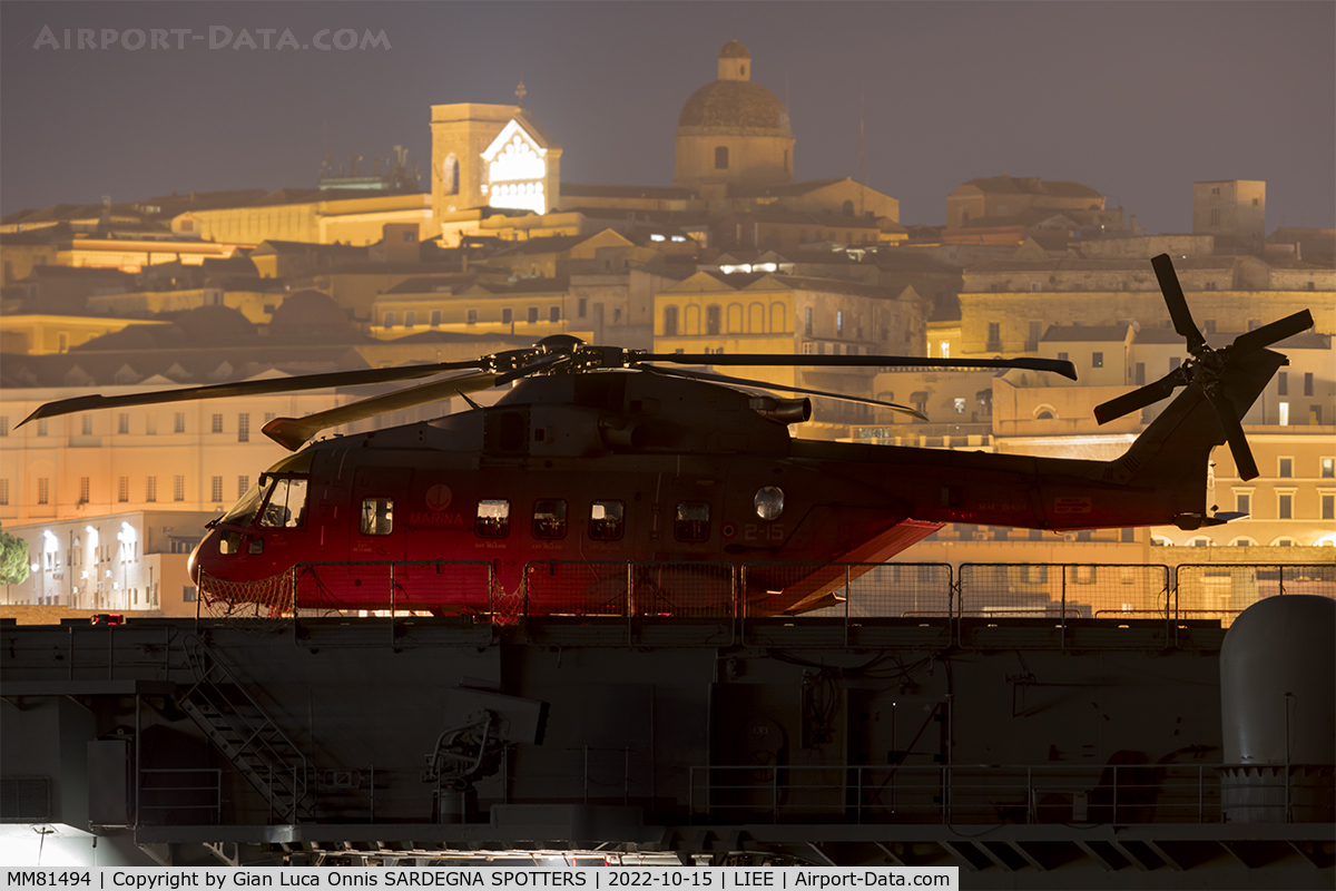 MM81494, AgustaWestland EH-101 Mk410 C/N 410003, Cagliari City