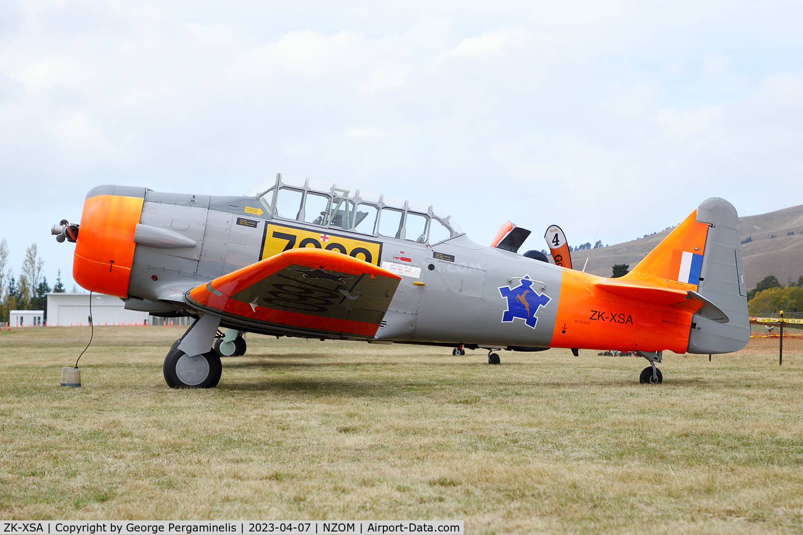 ZK-XSA, North American AT-6A Texan C/N 78-6647, Classic Fighters Airshow 2023.