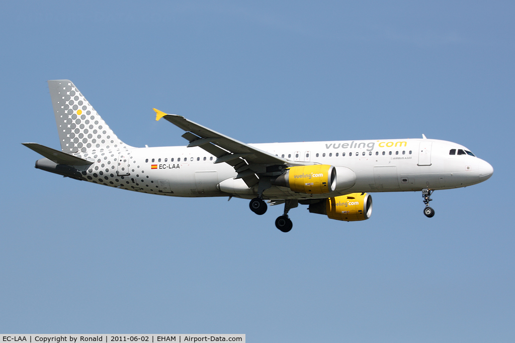 EC-LAA, 2006 Airbus A320-214 C/N 2678, at spl