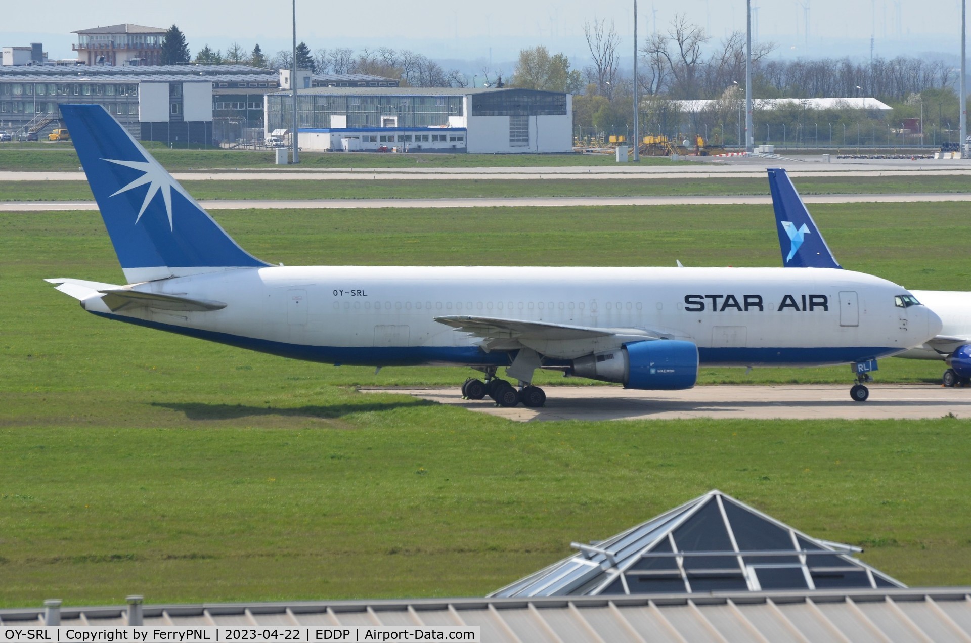 OY-SRL, 1982 Boeing 767-232 C/N 22219, Former Delta B762 as Star Air freighter in LEJ
