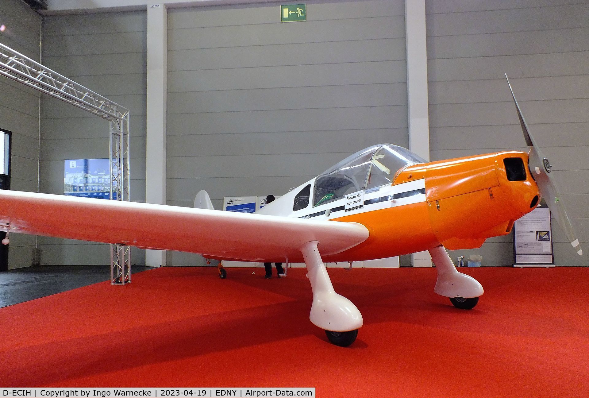 D-ECIH, 1959 Klemm Kl-107C C/N 128, Klemm Kl 107C at the AERO 2023, Friedrichshafen