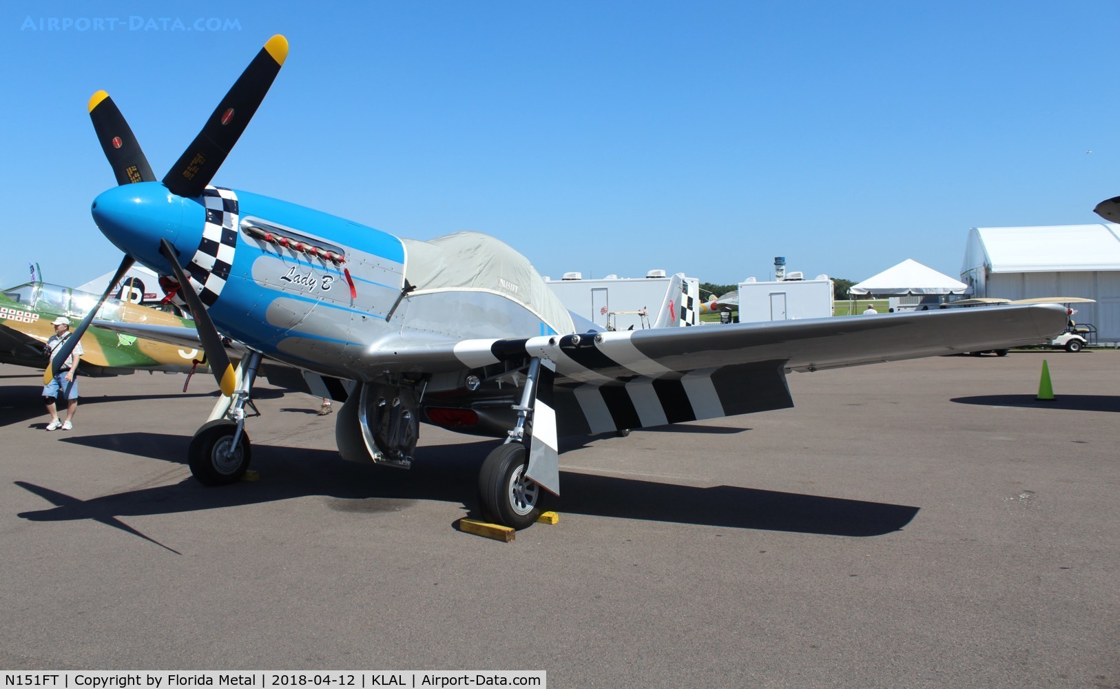 N151FT, 1945 North American P-51D Mustang C/N 44-74506, P-51D Lady B zx