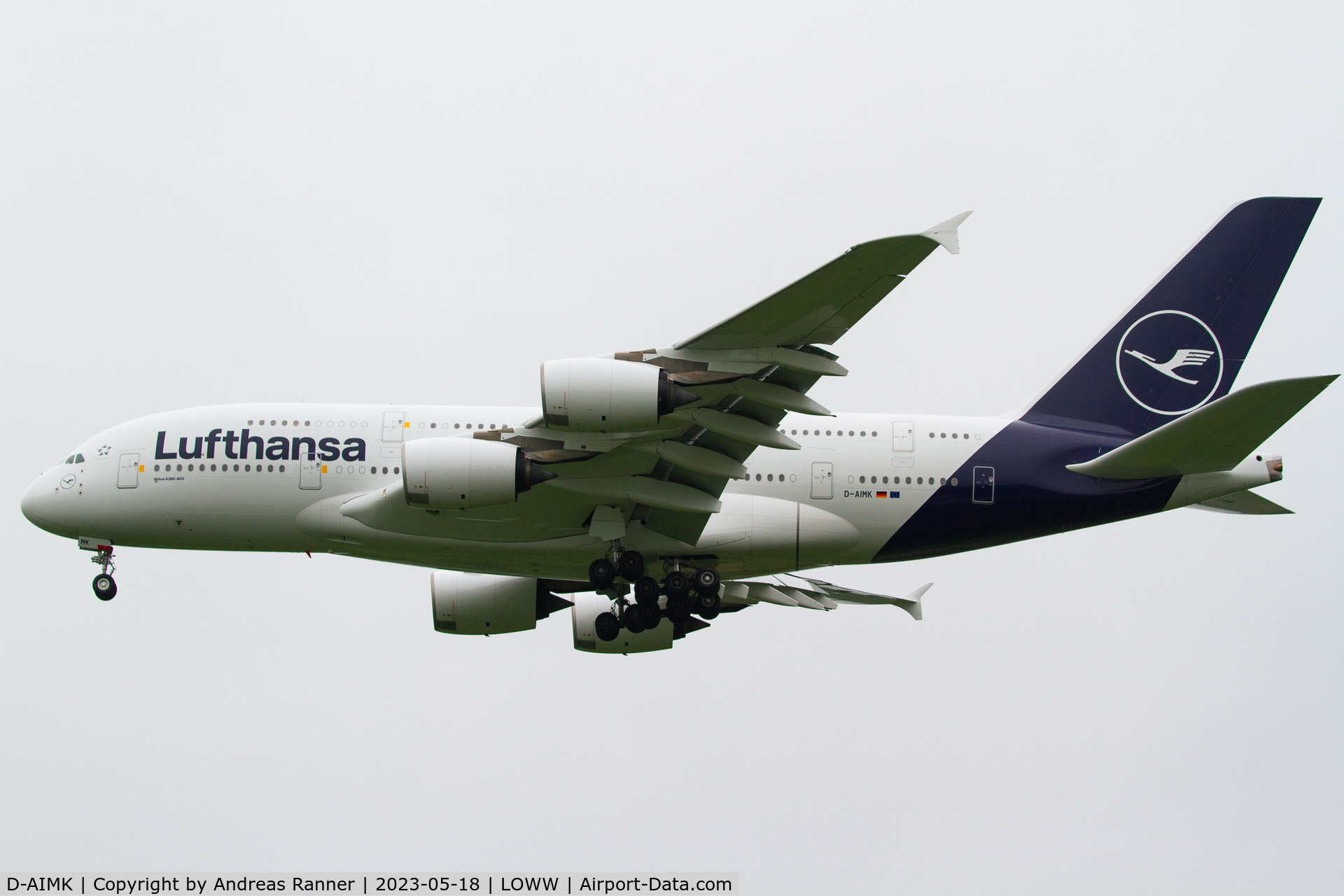 D-AIMK, 2013 Airbus A380-841 C/N 118, Lufthansa A-380
