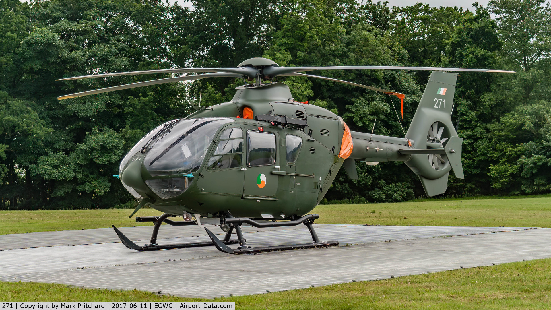 271, Eurocopter EC-135P-2 C/N 0431, Shot at RAF Cosford 2017