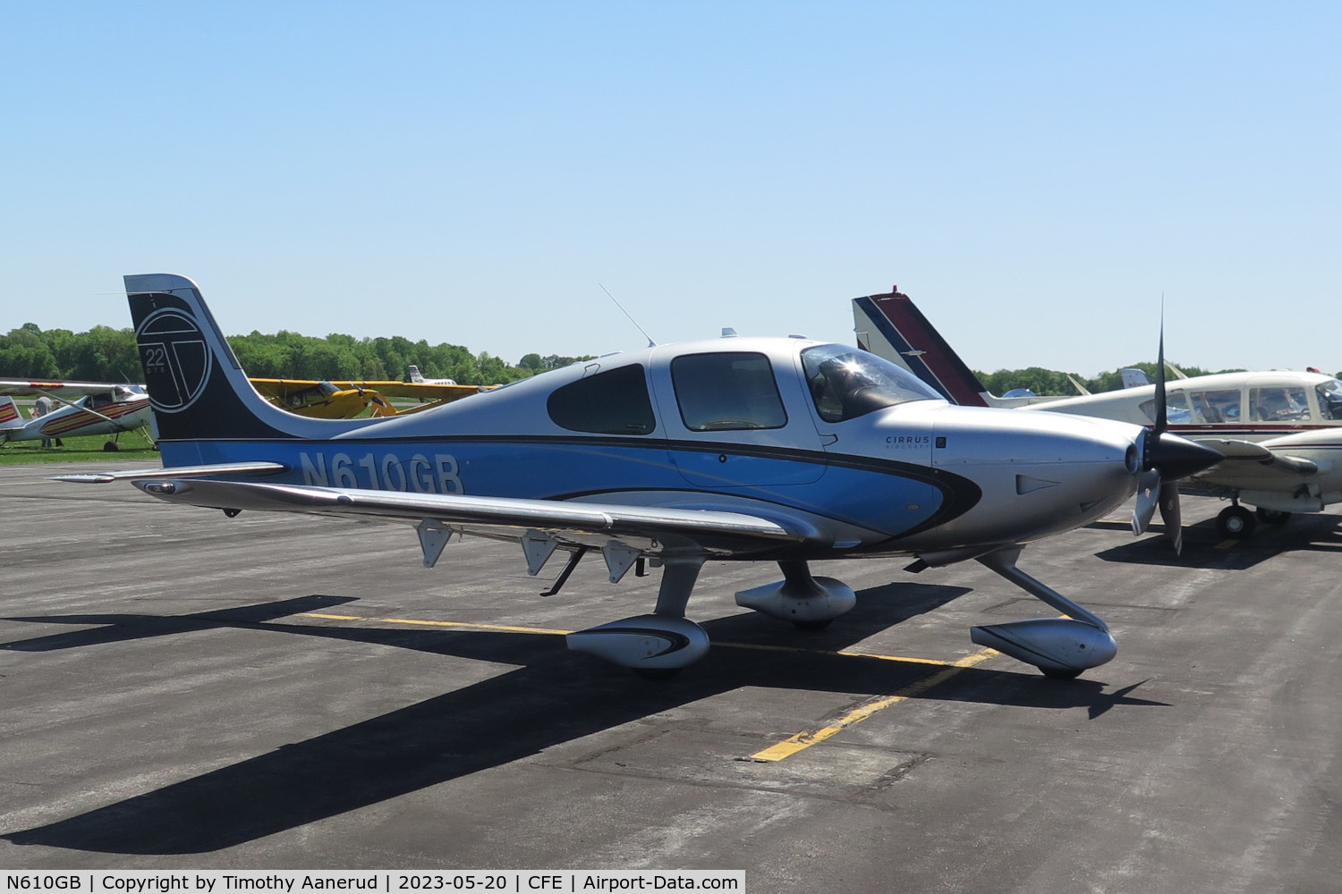 N610GB, 2013 Cirrus SR22T C/N 0444, 2013 Cirrus SR22T, c/n: 0444, The Great Minnesota Aviation Gathering 2023