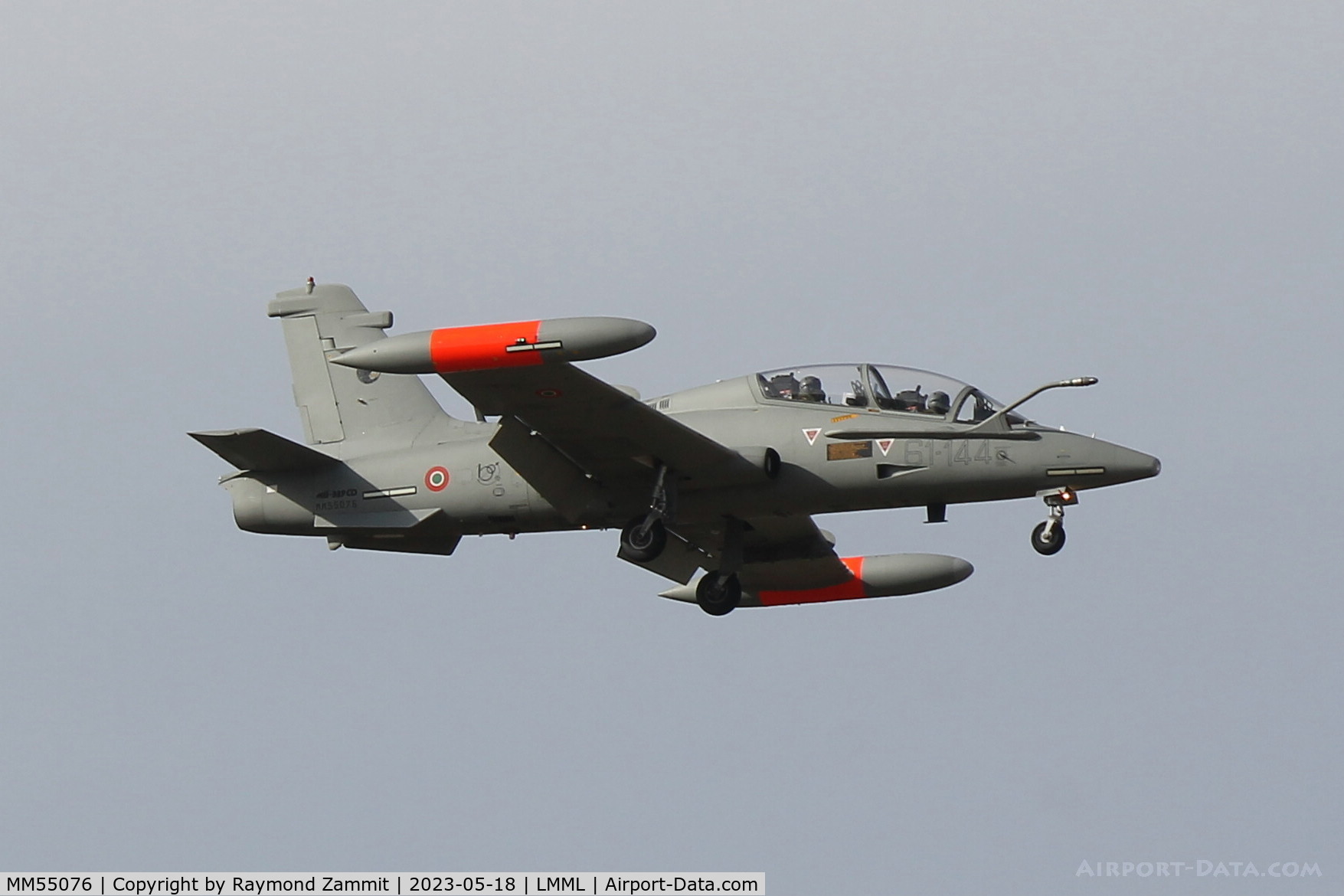 MM55076, Aermacchi MB-339CD C/N 6880/208/CD015, Aeromacchi MB-339CD MM55076/61-144 Italian Air Force