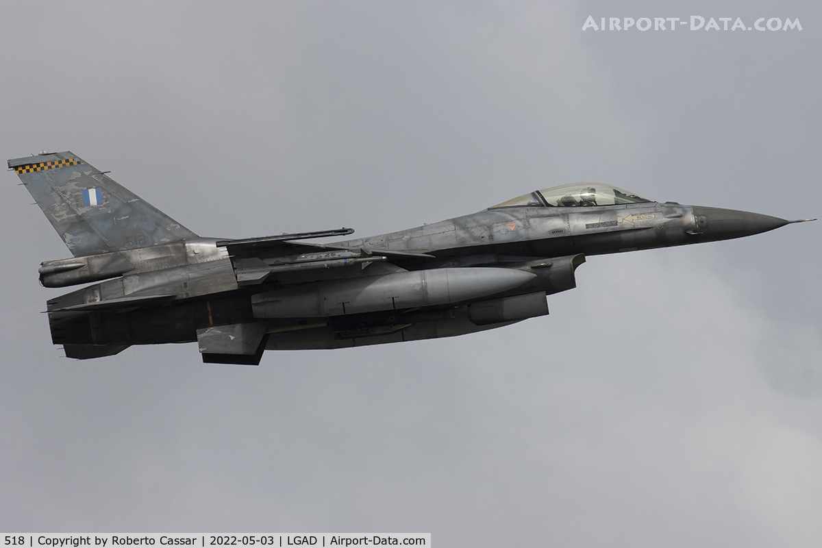 518, Lockheed Martin F-16C Block 52 C/N XK-19, Iniochos 2023