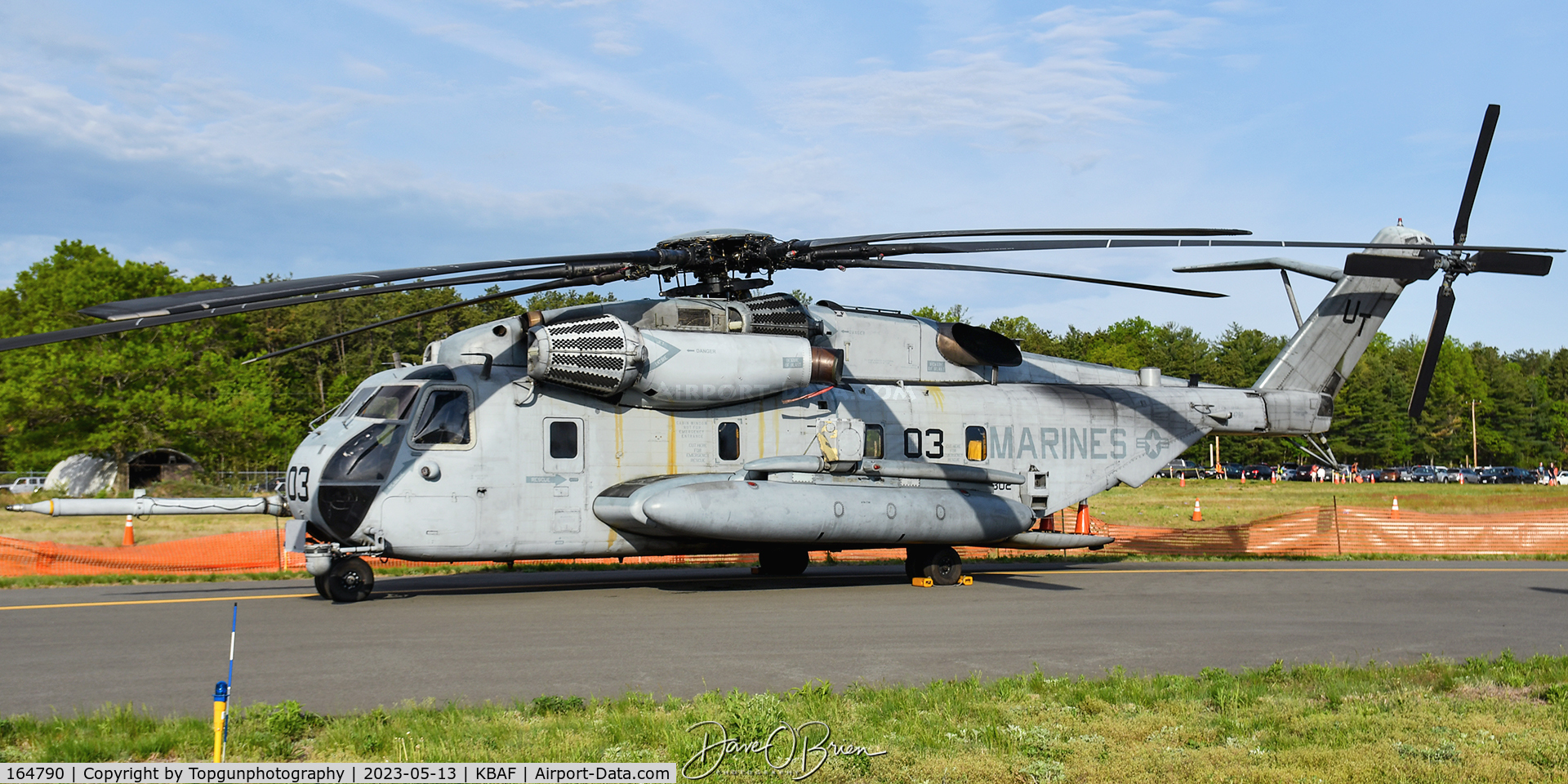 164790, Sikorsky CH-53E Super Stallion C/N 65-633, HMHT-302	MCAS New River, NC