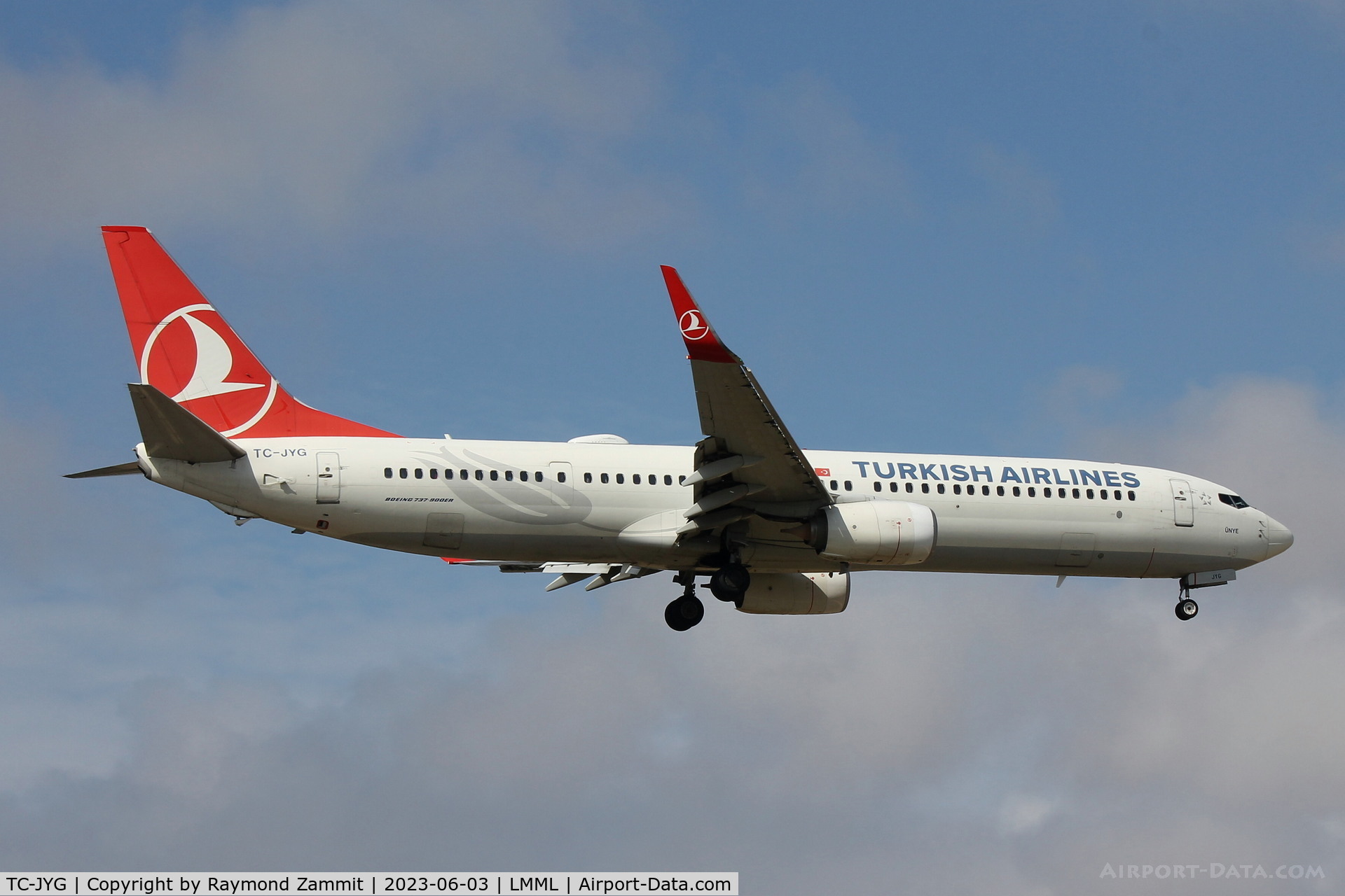 TC-JYG, 2012 Boeing 737-9F2/ER C/N 40983, B737-900 TC-JYG Turkish Airlines