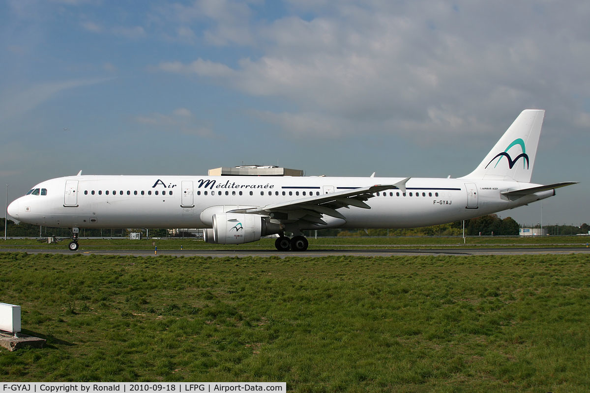 F-GYAJ, 2006 Airbus A321-211 C/N 2707, at cdg