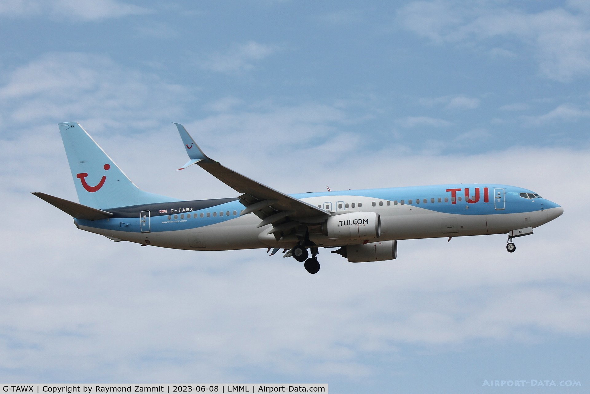 G-TAWX, 2013 Boeing 737-8K5 C/N 44272, B737-800 G-TAWX TuiFly