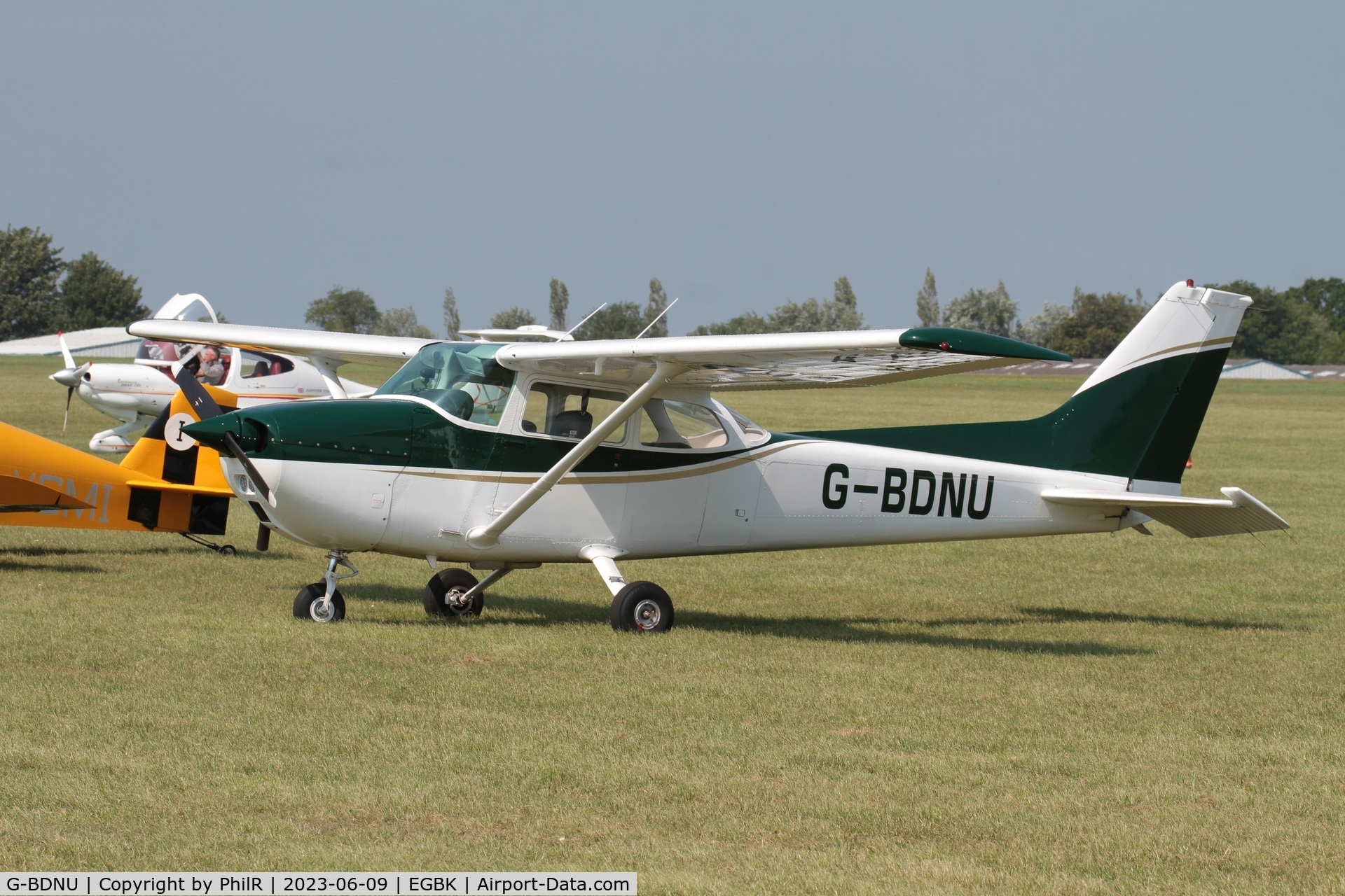G-BDNU, 1976 Reims F172M Skyhawk Skyhawk C/N 1405, G-BDNU 1976 Reims Cessna F172M Skyhawk AeroExpo Sywell