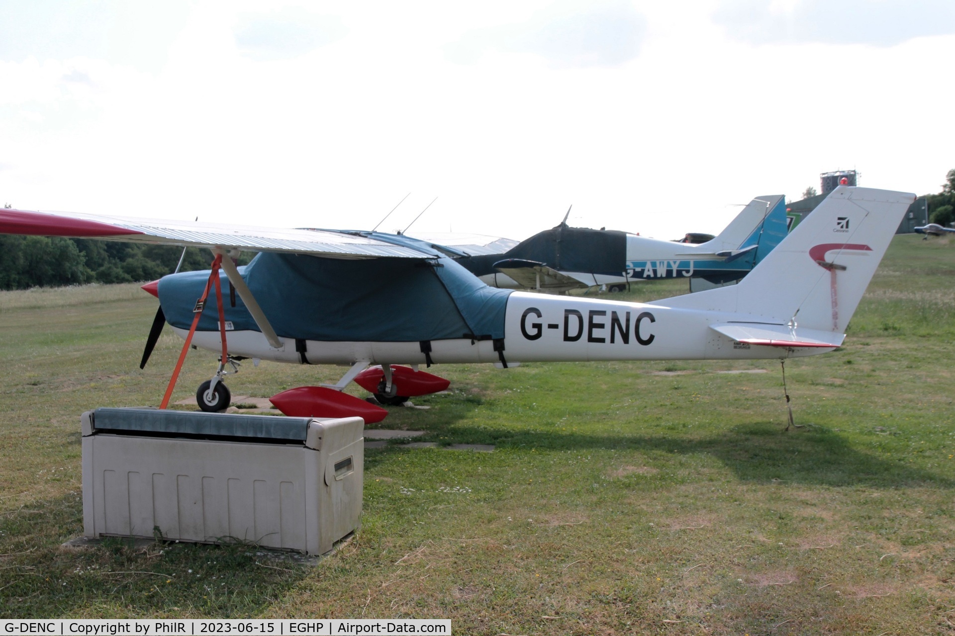 G-DENC, 1966 Reims F150G C/N 0107, G-DENC 1966 Cessna F150G Popham