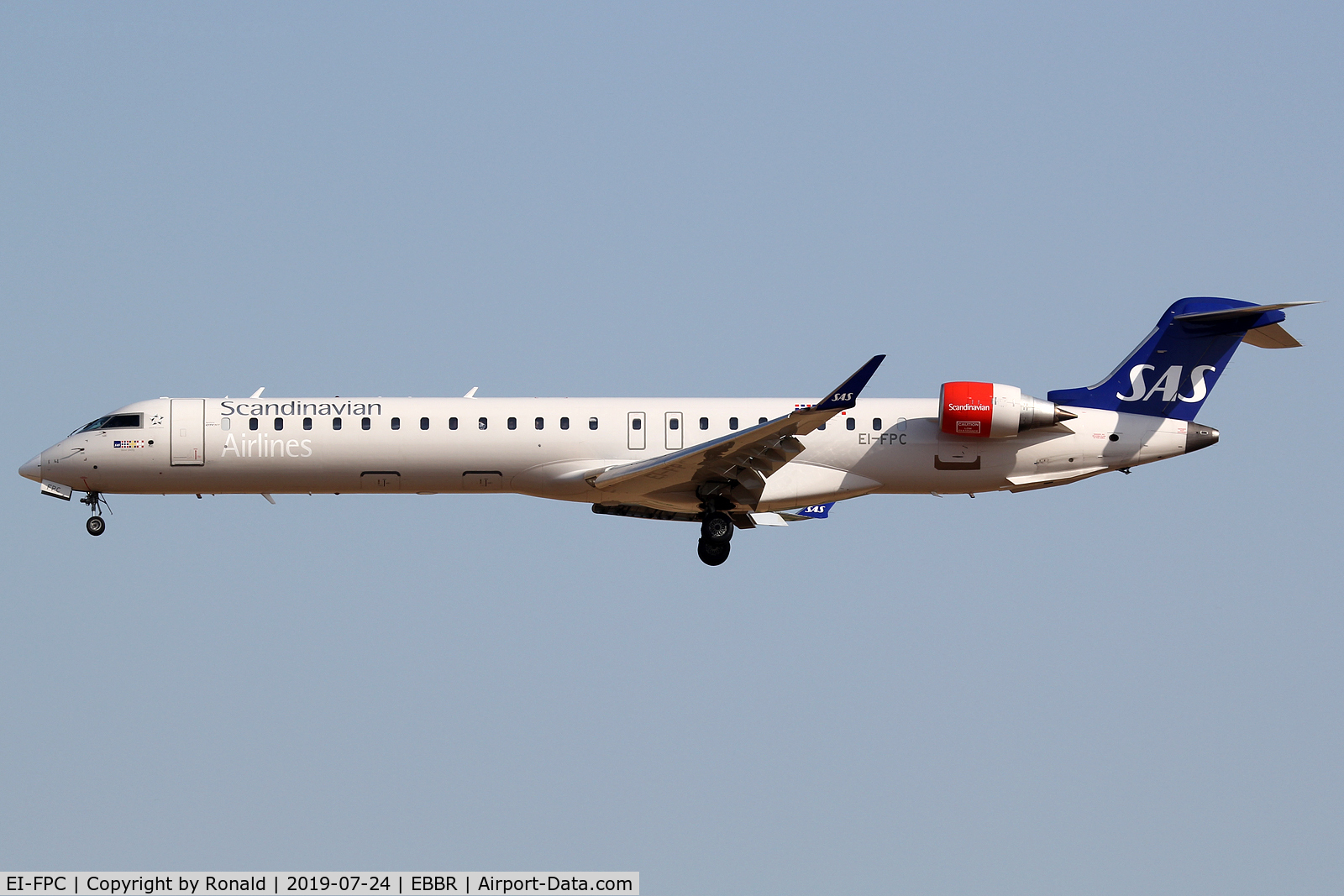 EI-FPC, 2016 Bombardier CRJ-900LR (CL-600-2D24) C/N 15400, at bru