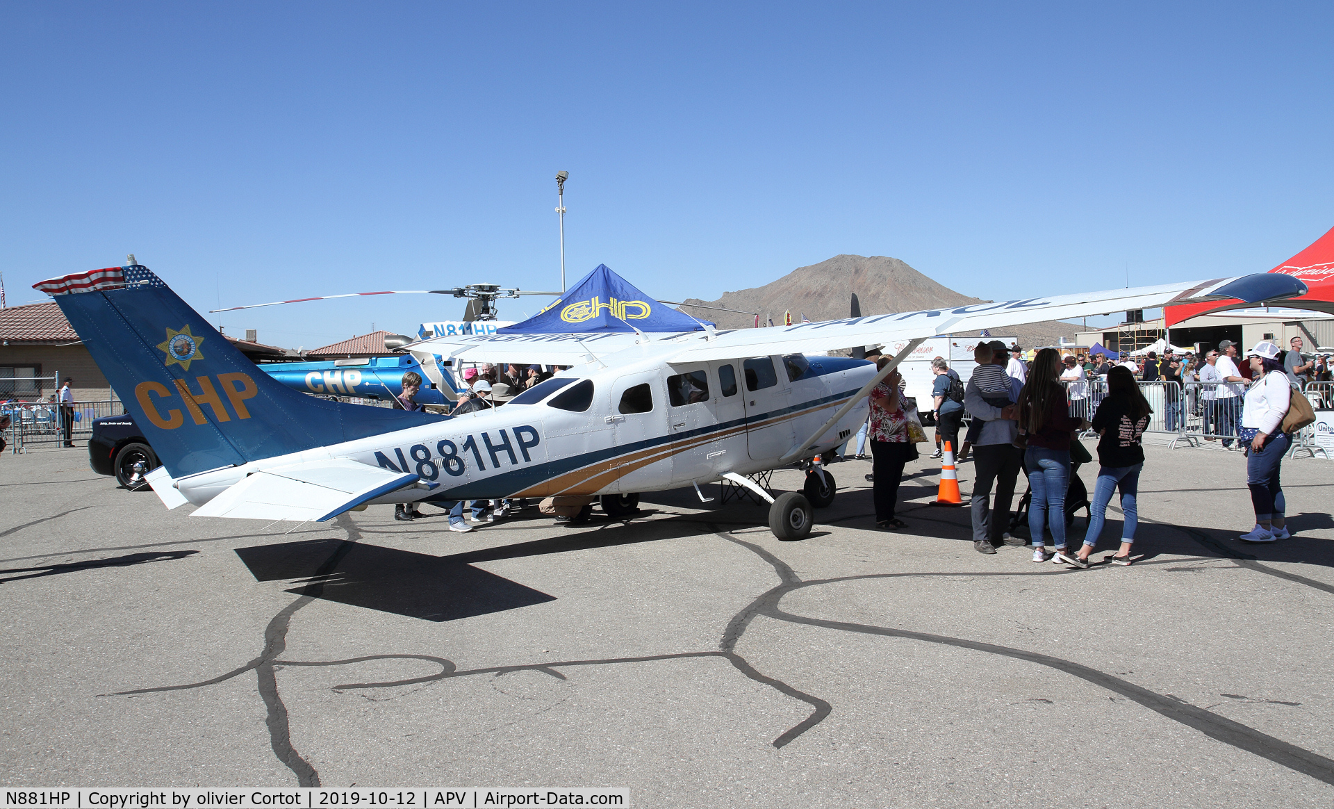 N881HP, 2000 Cessna T206H Turbo Stationair C/N T20608234, Apple valley airshow 2019
